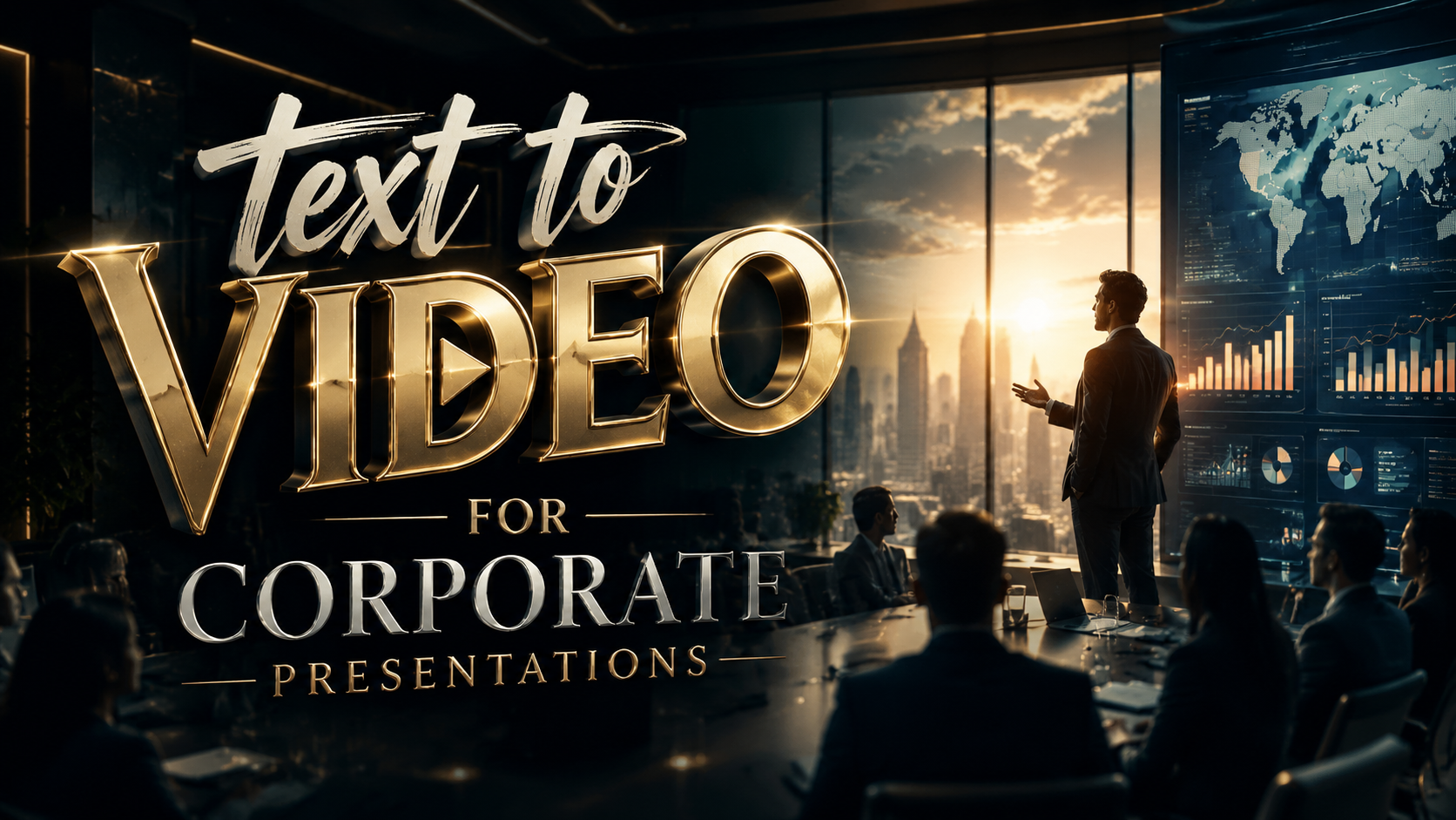 Texto a video para presentaciones corporativas 2026