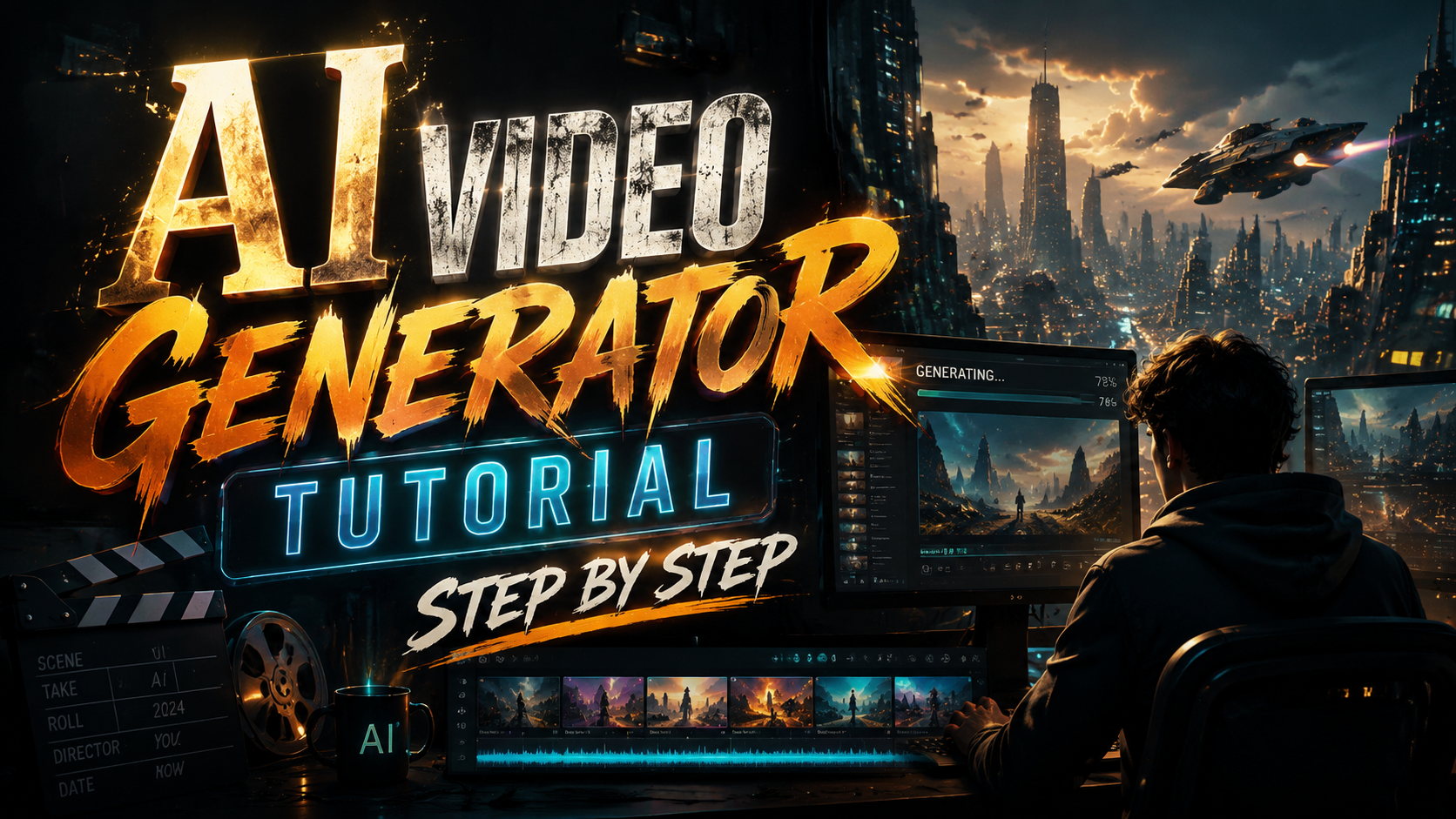 AI Video Generator Tutorial Step by Step (2026 Guide)