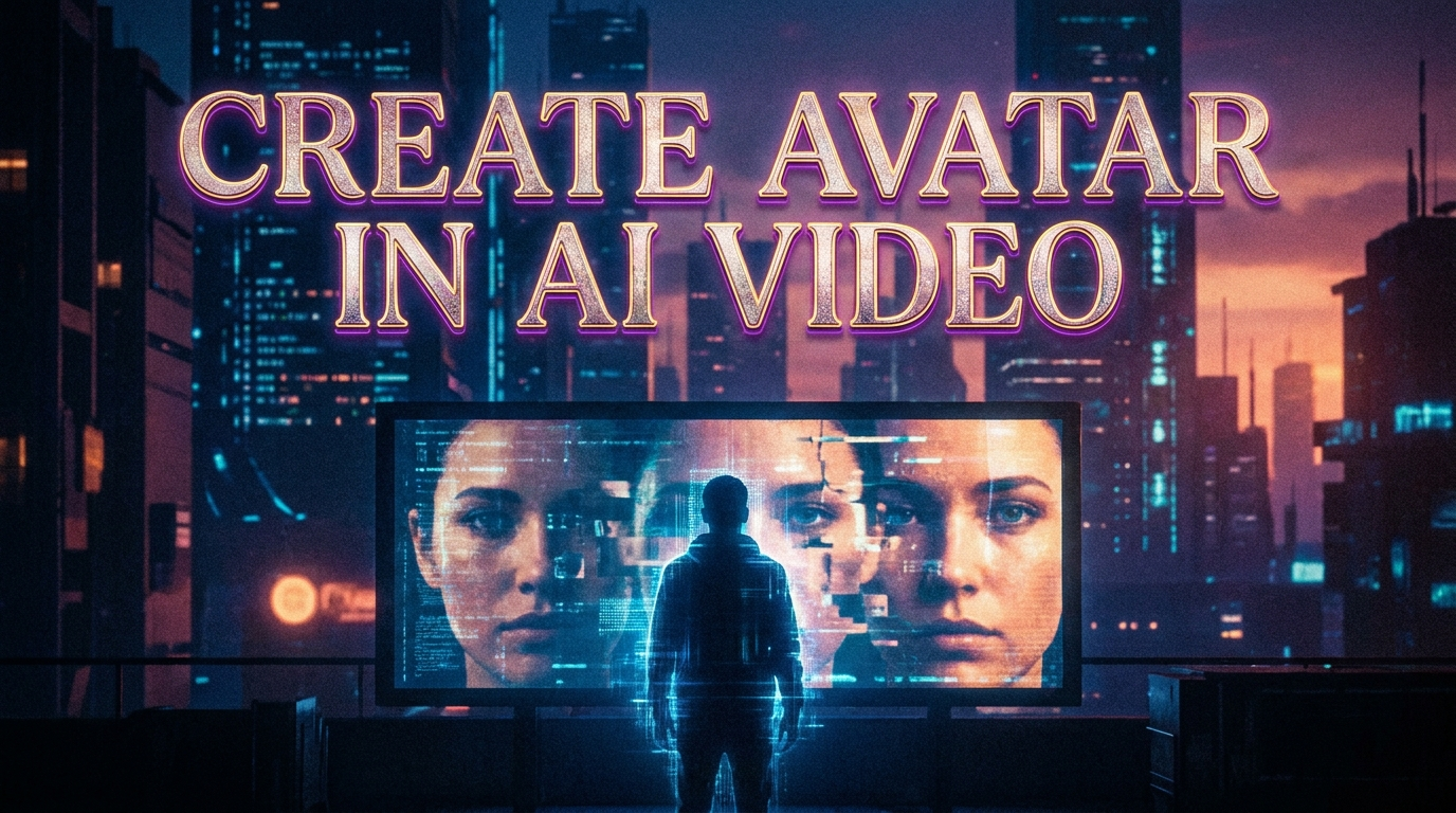 Créer un avatar dans une vidéo IA en 2026