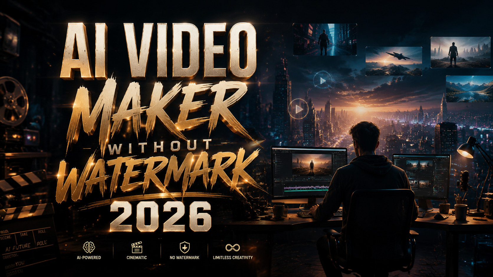 Best AI Video Maker Without Watermark 2026 – Top Tools