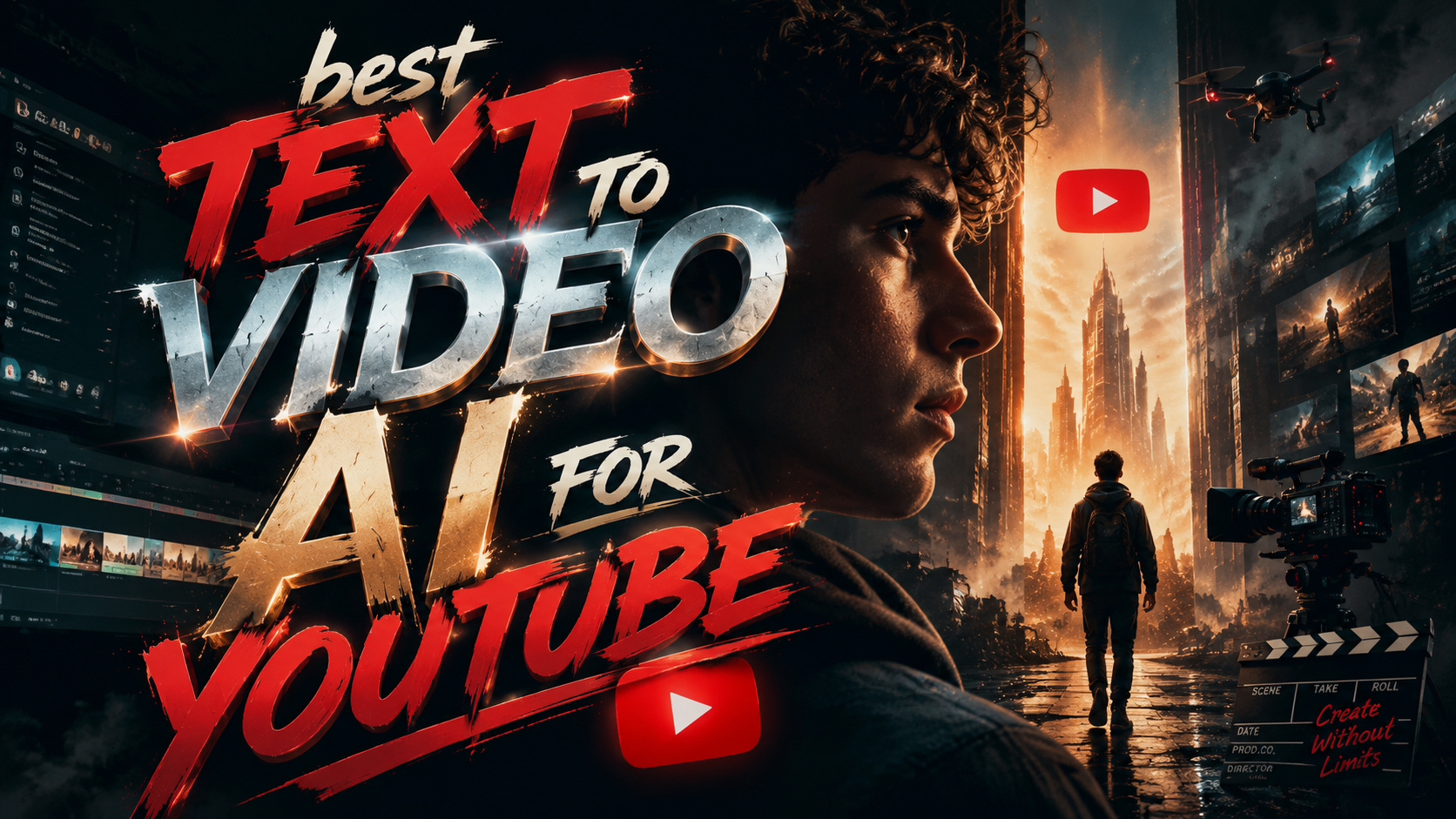 Mejor AI texto a video para YouTube 2026