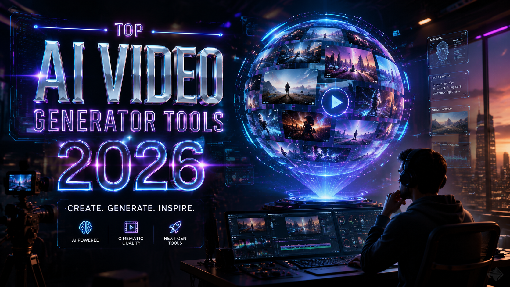 Top AI Video Generator Tools 2026: Reviews and Guide