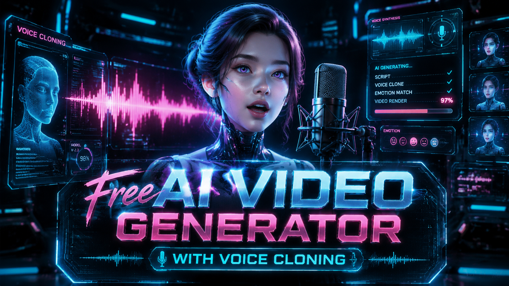 Free AI Video Generator with Voice Cloning (2026 Guide)