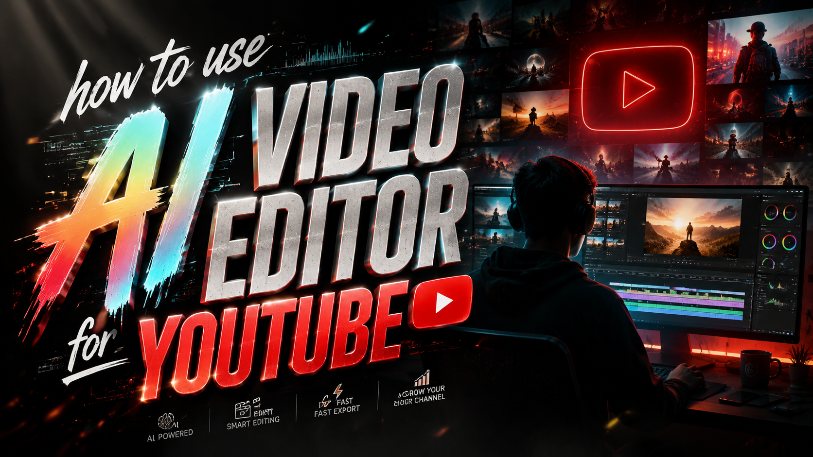 Comment utiliser un éditeur vidéo IA pour YouTube en 2026