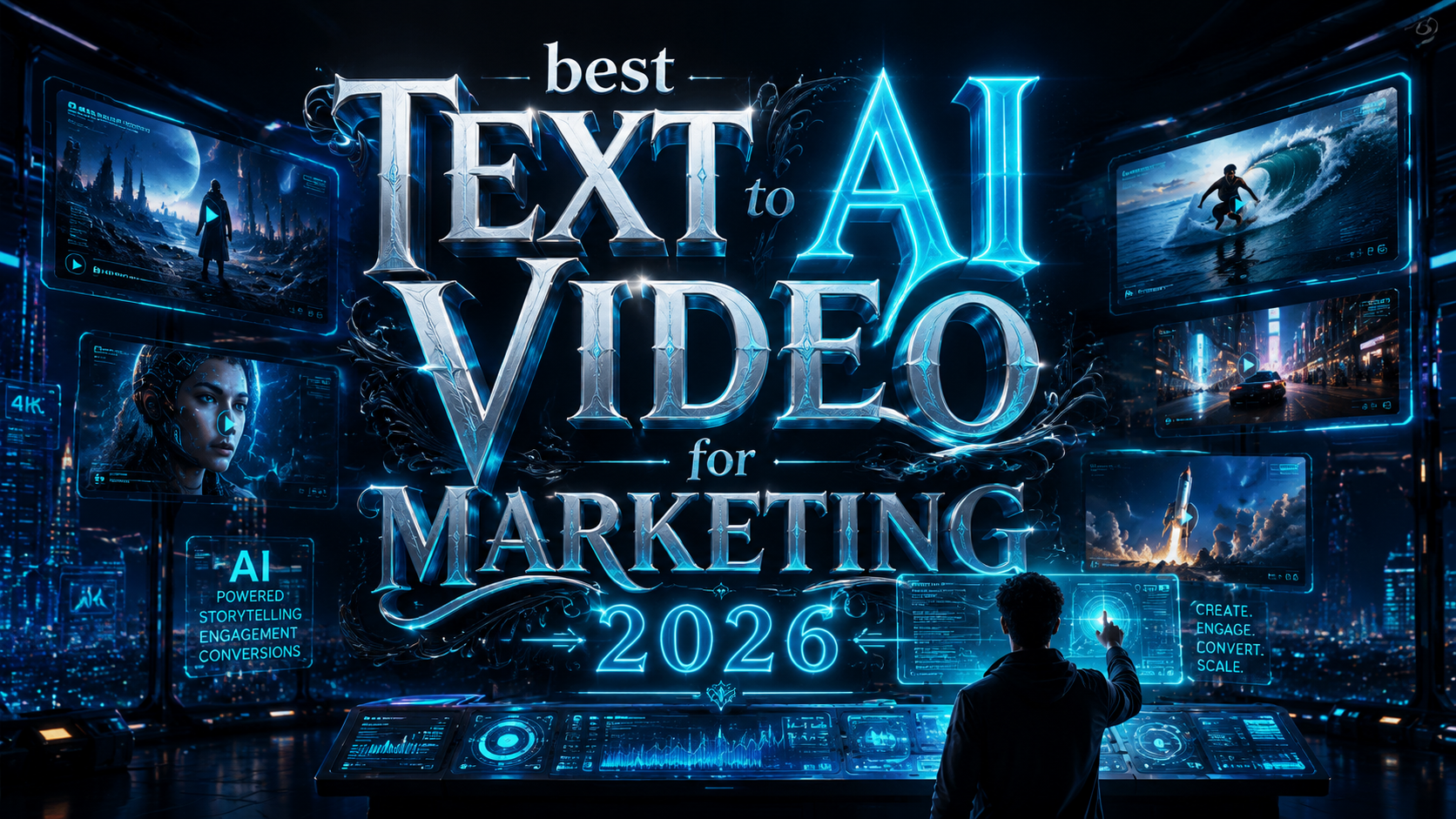 Melhor IA de Texto para Vídeo para Marketing em 2026