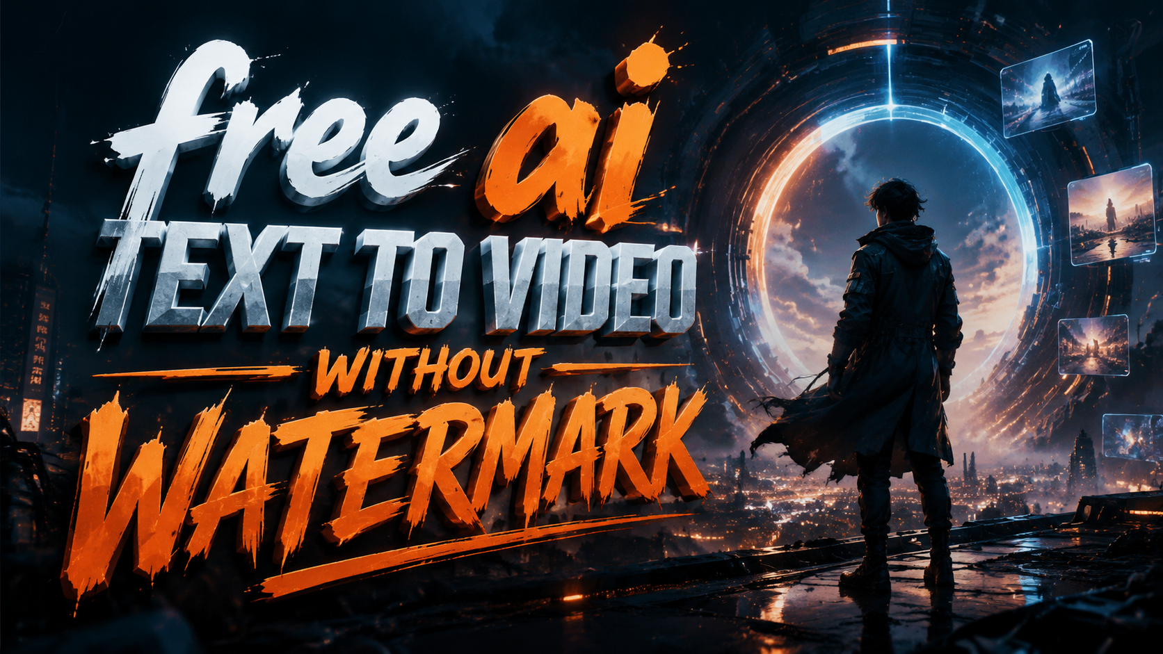 Free AI Text to Video Without Watermark (2026 Guide)