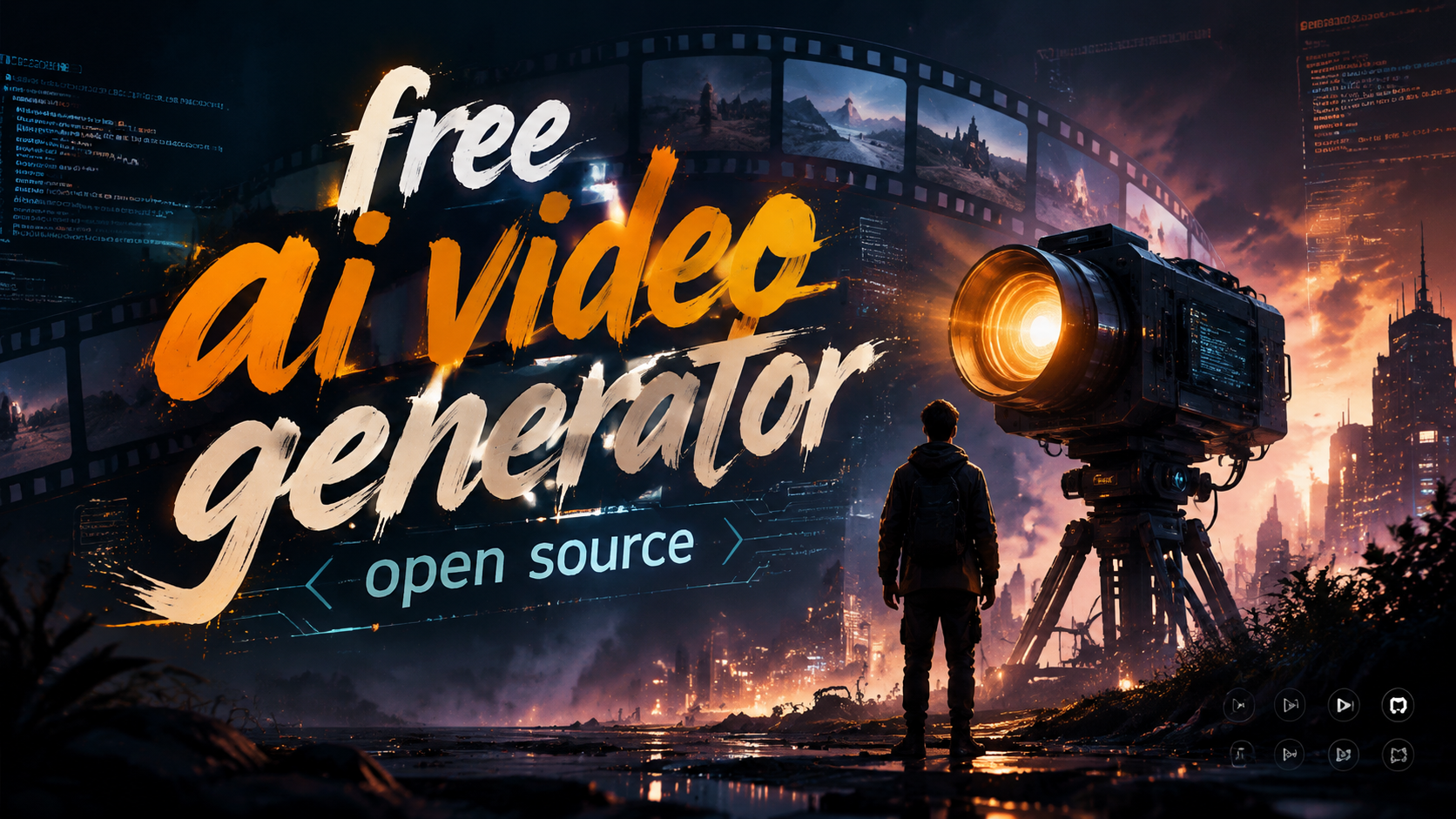 Gerador de Vídeo IA Gratuito e de Código Aberto