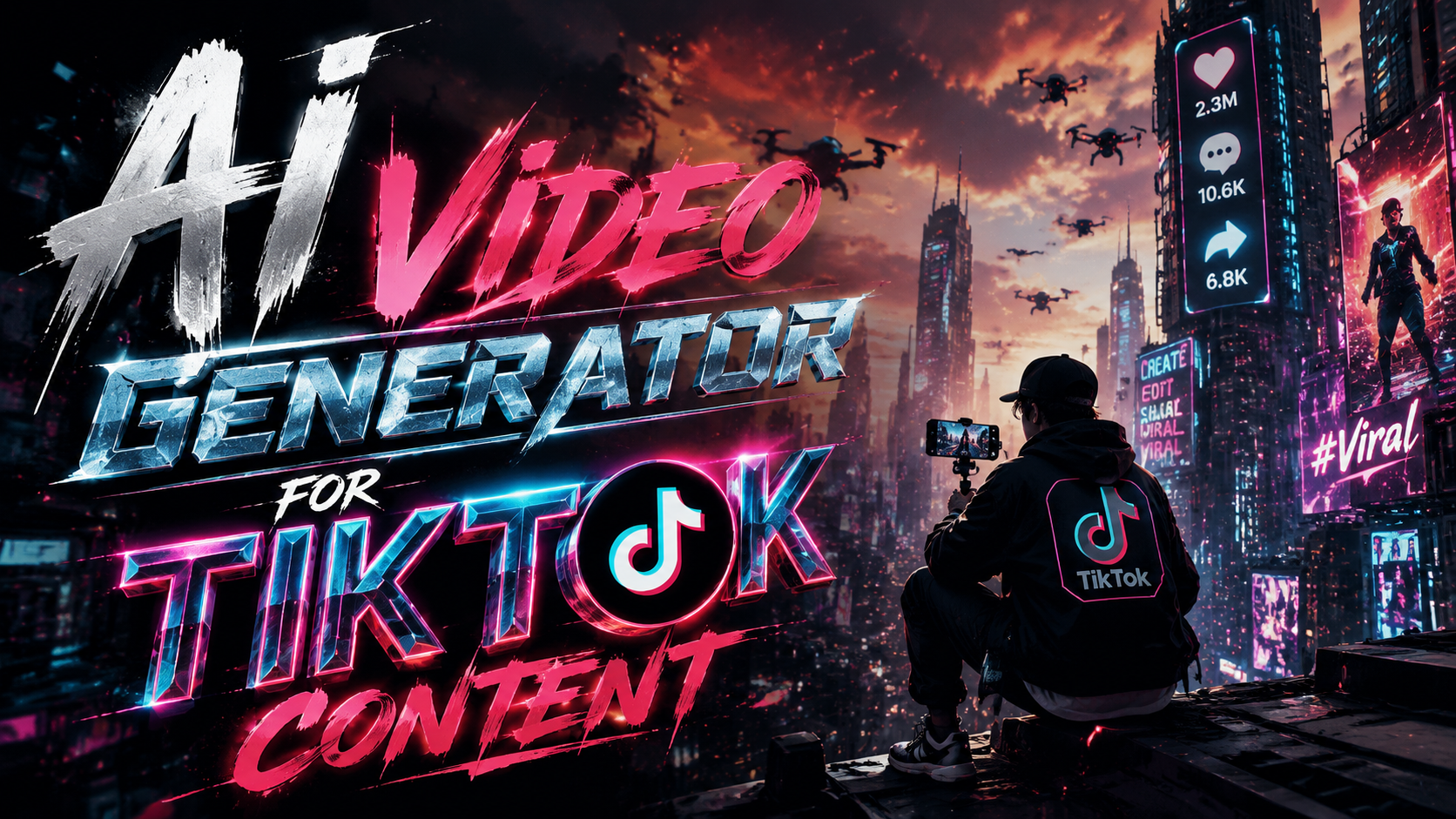 Generador de video AI para TikTok 2026 | Crea contenido viral