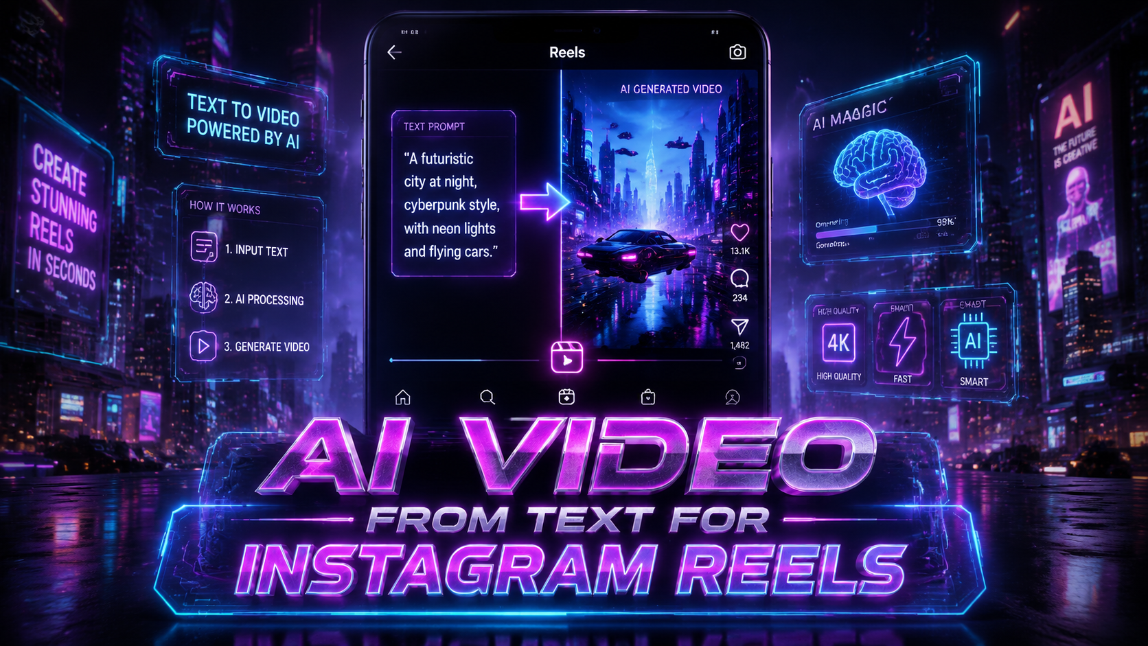 AI Video from Text for Instagram Reels: 2026 Guide
