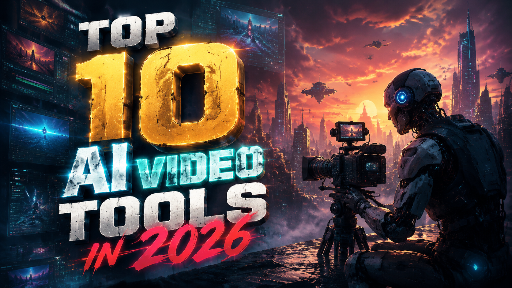 Top 10 AI Video Tools in 2026: Future of Editing