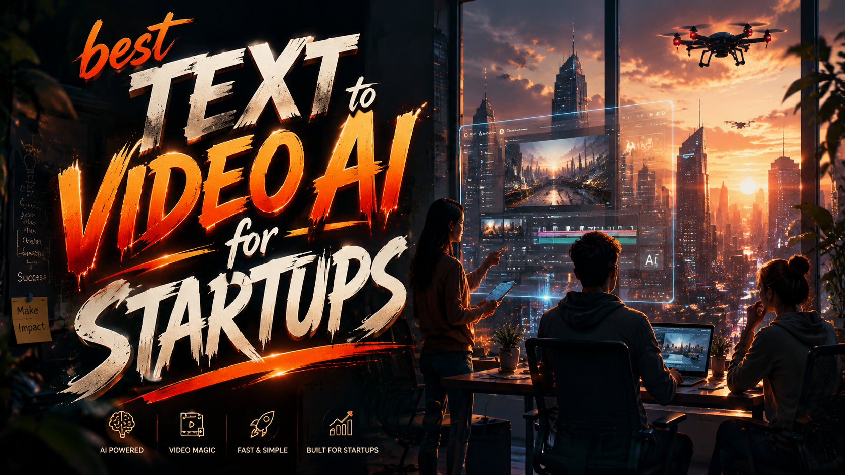 Best Text to Video AI for Startups in 2026: Top Picks