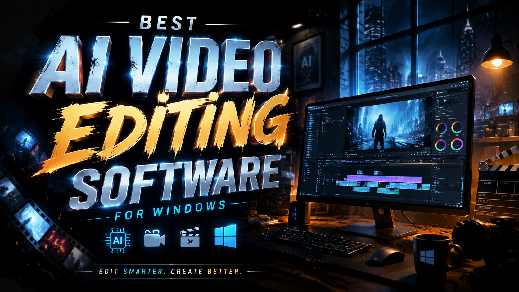 Best AI Video Editing Software for Windows (2026) - Top Picks
