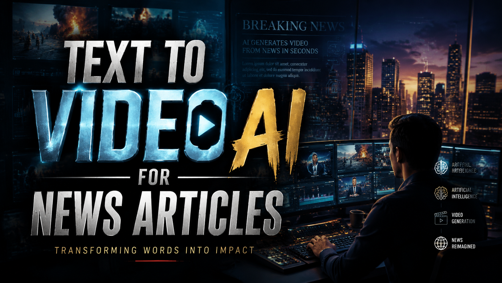 Text-to-Video AI for News Articles: 2026 Trends & Tools