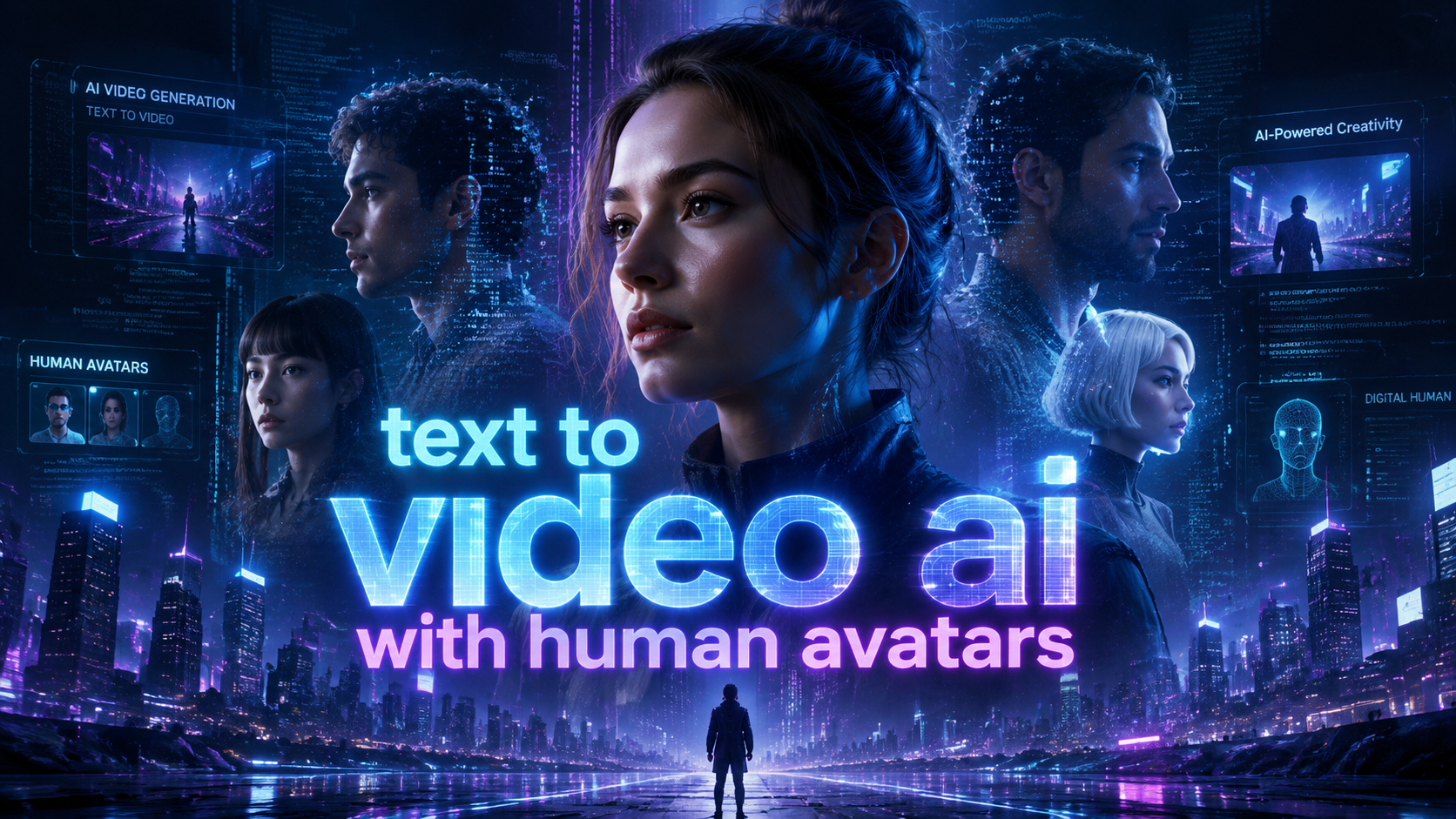 Text to Video AI con Avatares Humanos: Crea Videos Realistas