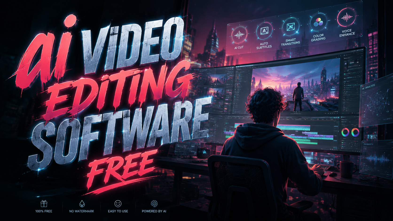 Best Free AI Video Editing Software in 2026 | Top Picks