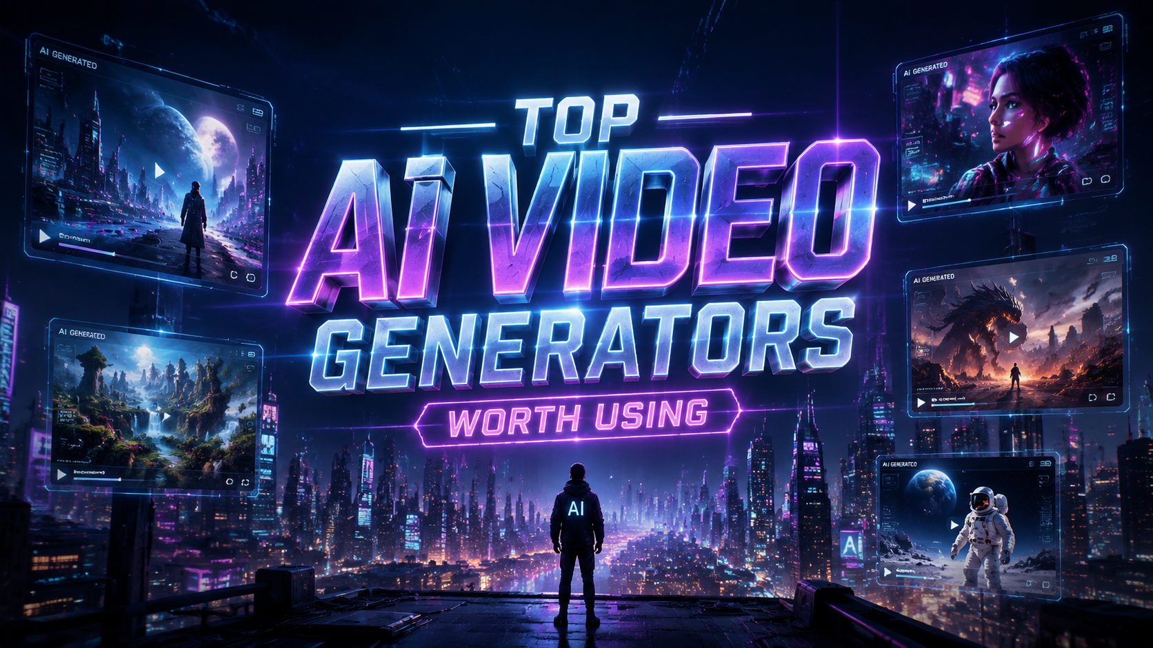 Top AI Video Generatoren 2026: Die besten Tools im Test