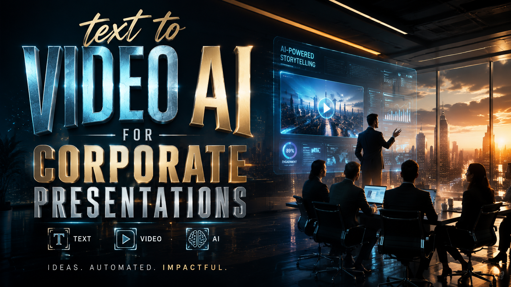 Text-to-Video AI for Corporate Presentations (2026 Trends)