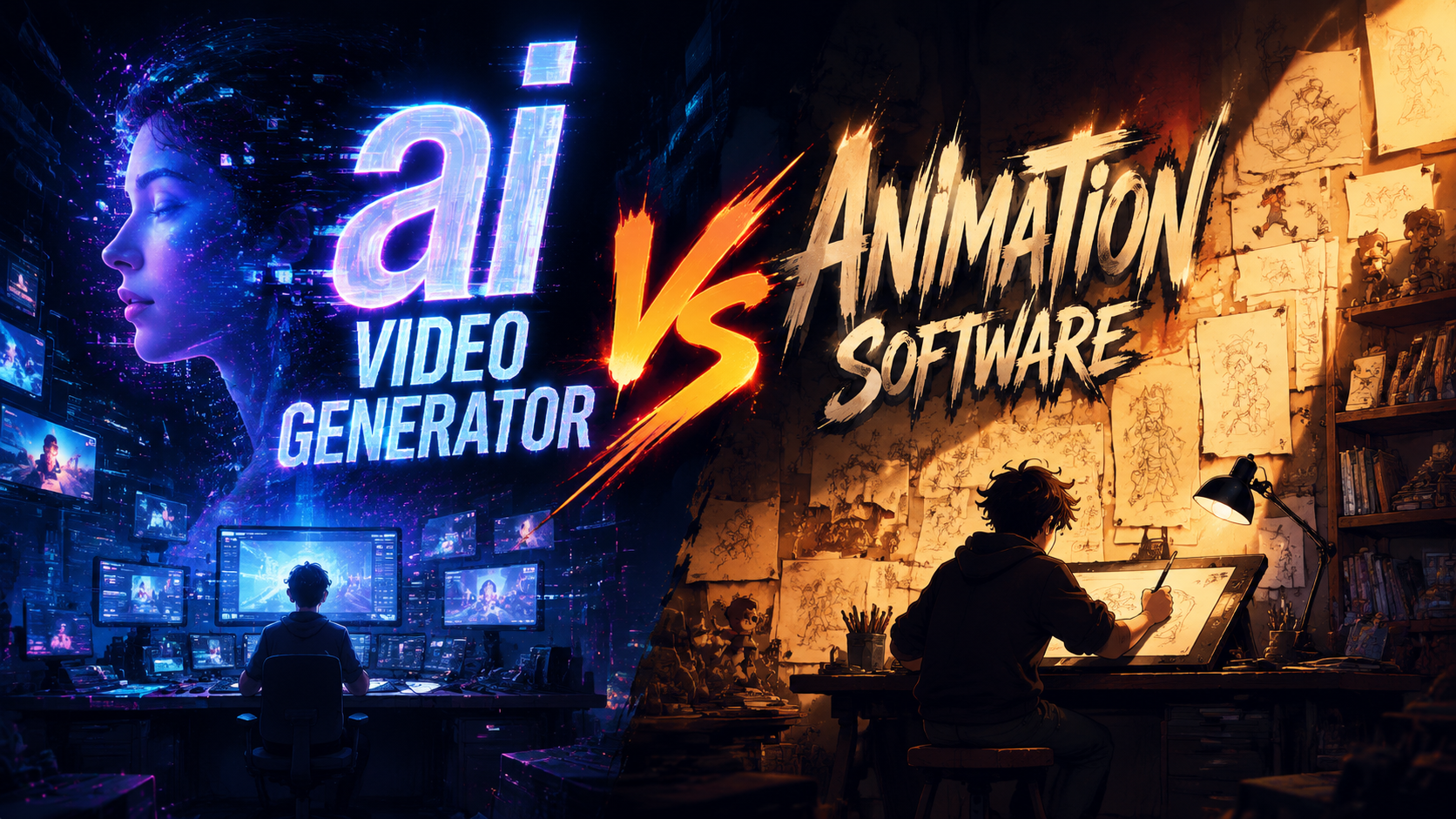 AI Video Generator vs Animation Software: 2026 Comparison Guide