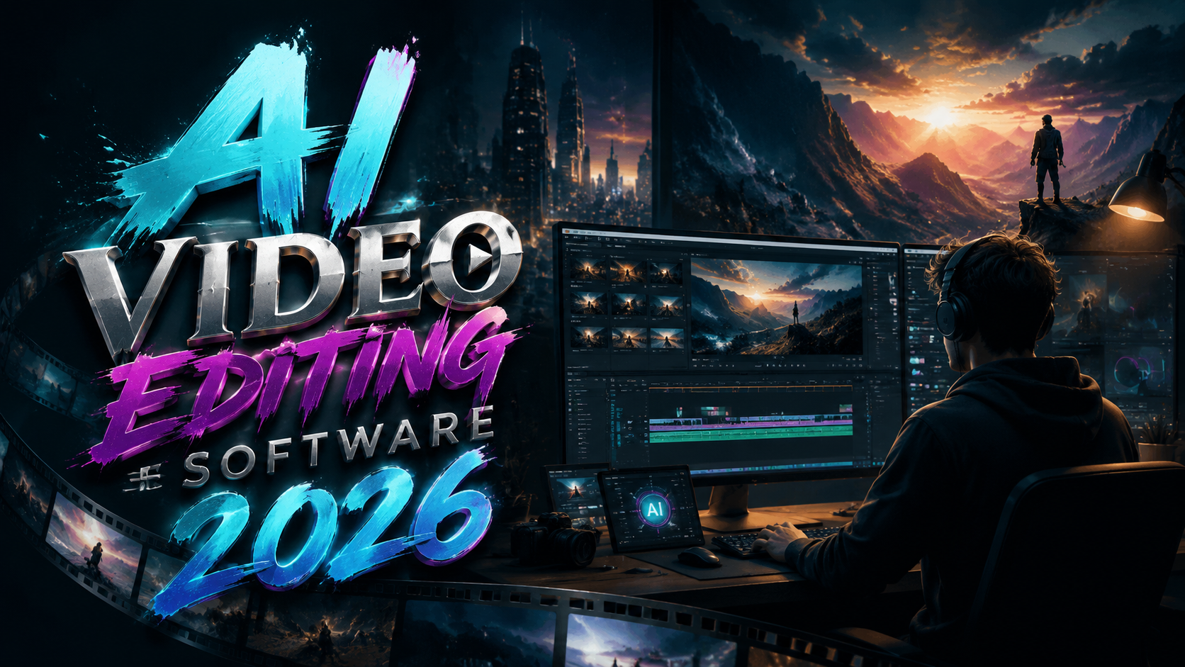 Melhor Software de Edição de Vídeo com IA em 2026