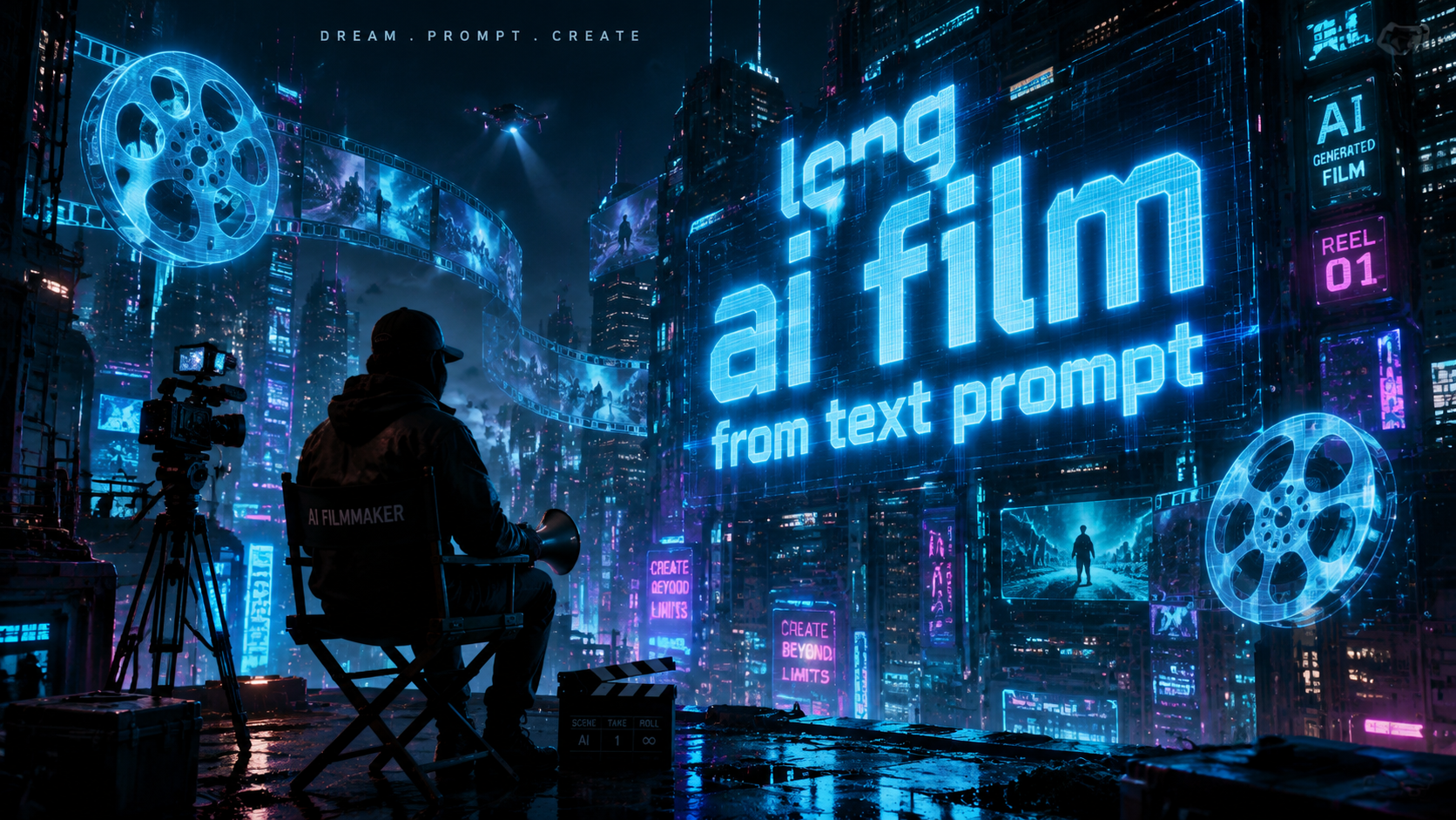 Long AI Film aus Text Prompt erstellen (2026) – So geht's