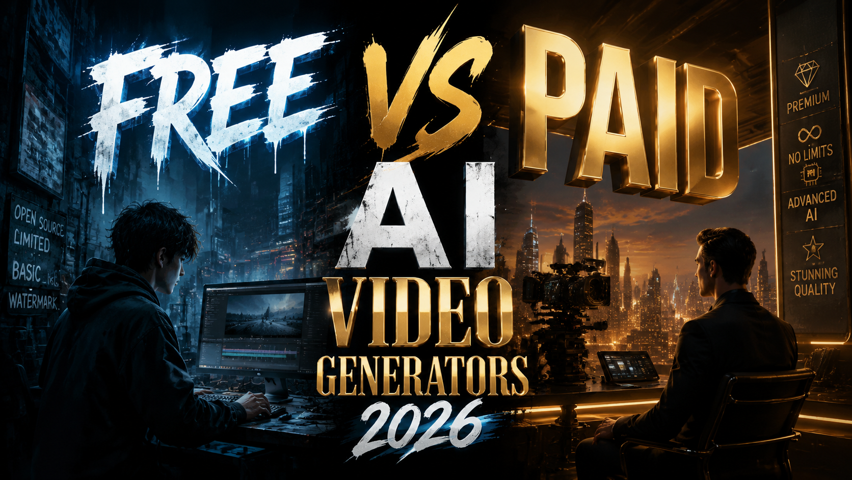 Free vs Paid AI Video Generators 2026: Best Picks & Trends