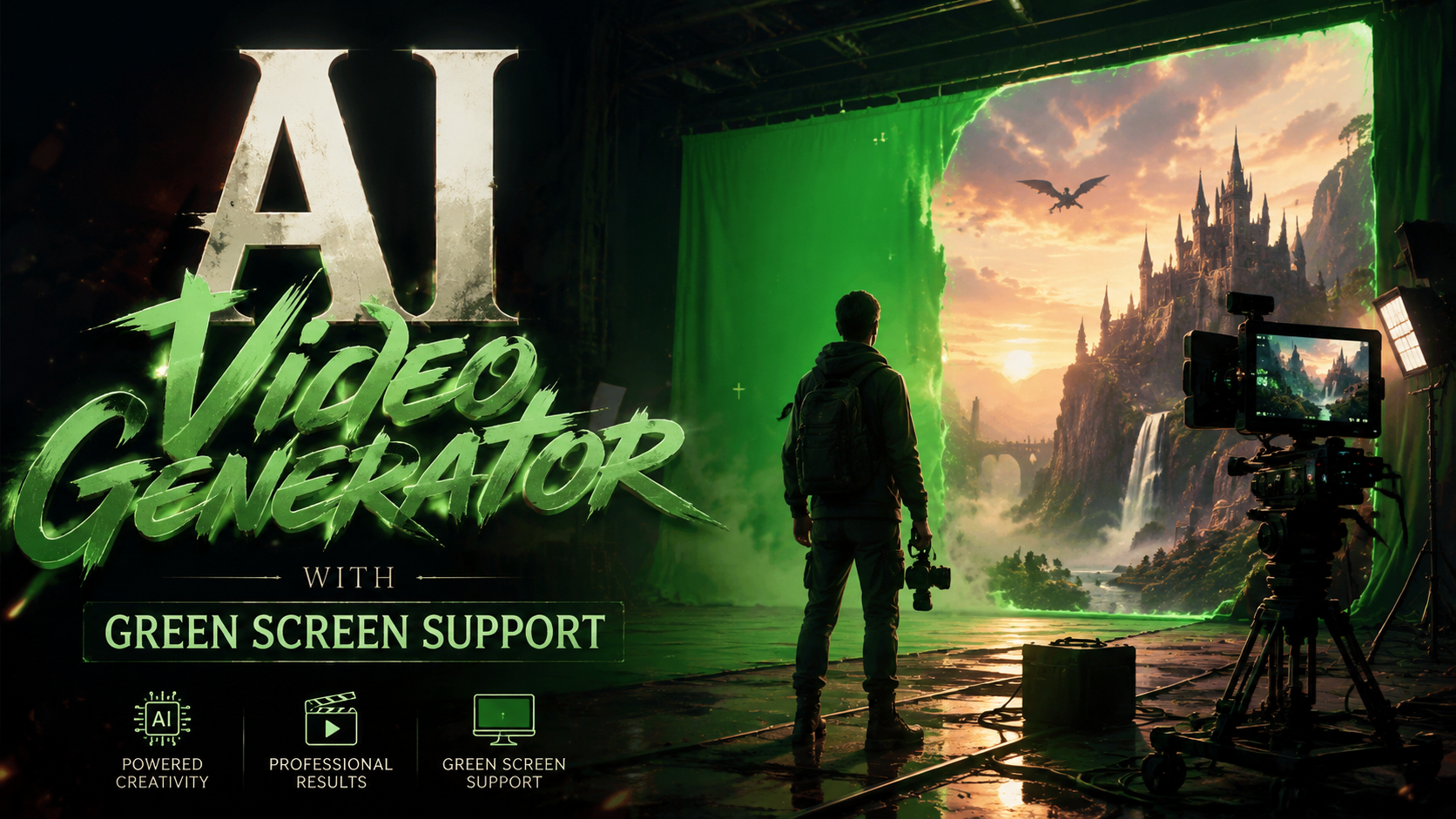 AI Video Generator with Green Screen Support (2026)