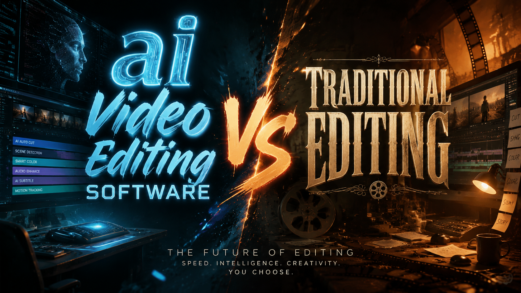 IA vs Edición Tradicional: Software de Edición de Video en 2026