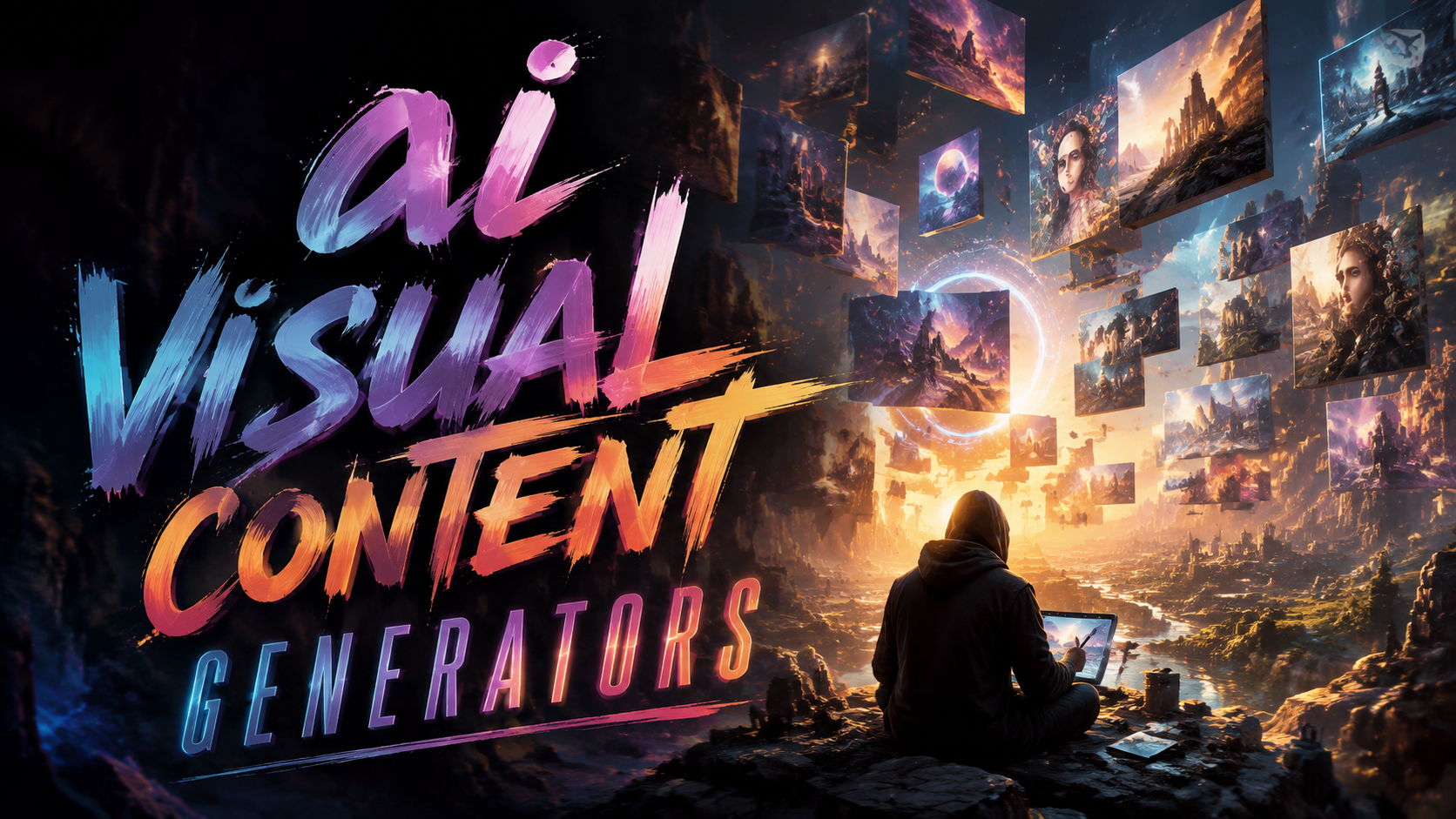 Générateurs de contenu visuel IA : Outils innovants 2026