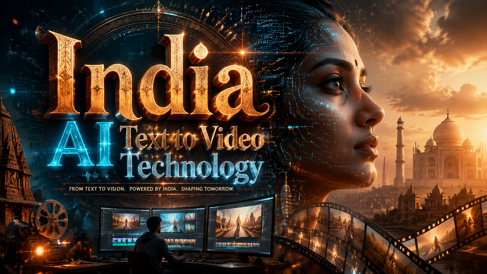 Tecnologia de Texto para Vídeo com IA na Índia (2026)
