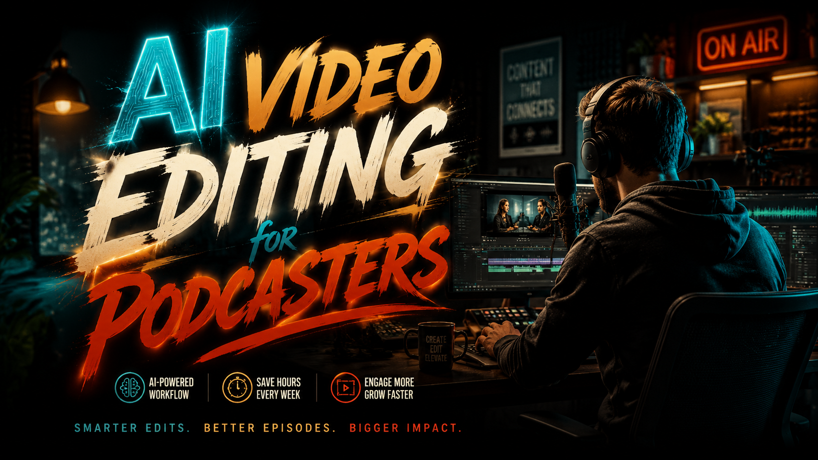 Edición de video con IA para podcasters: Herramientas clave 2026