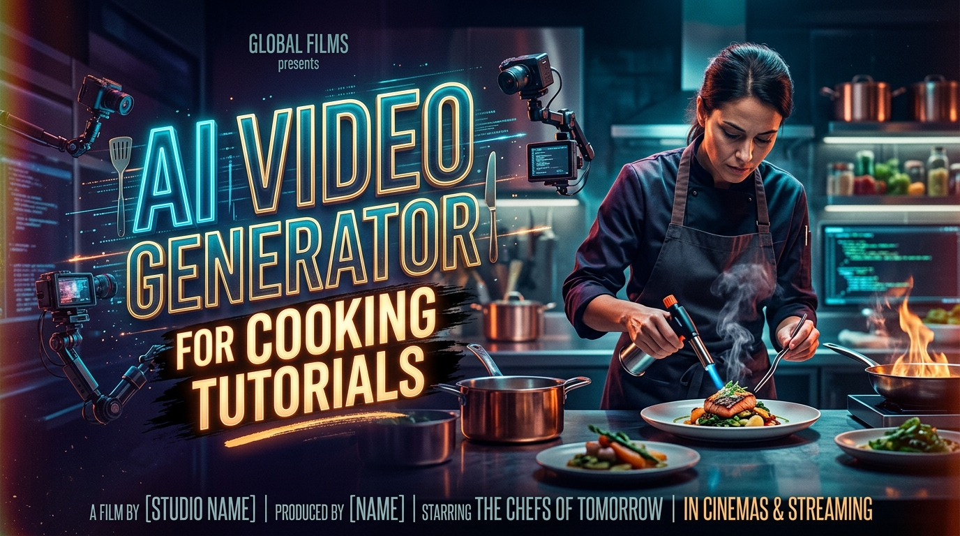 Best AI Video Generator for Cooking Tutorials (2026 Guide)