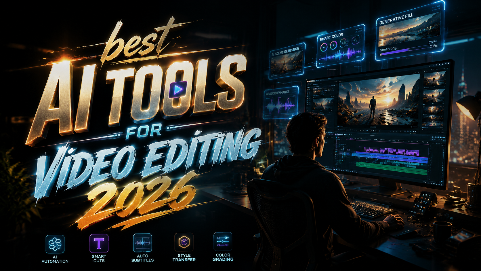 Best AI Tools for Video Editing in 2026: Top Picks