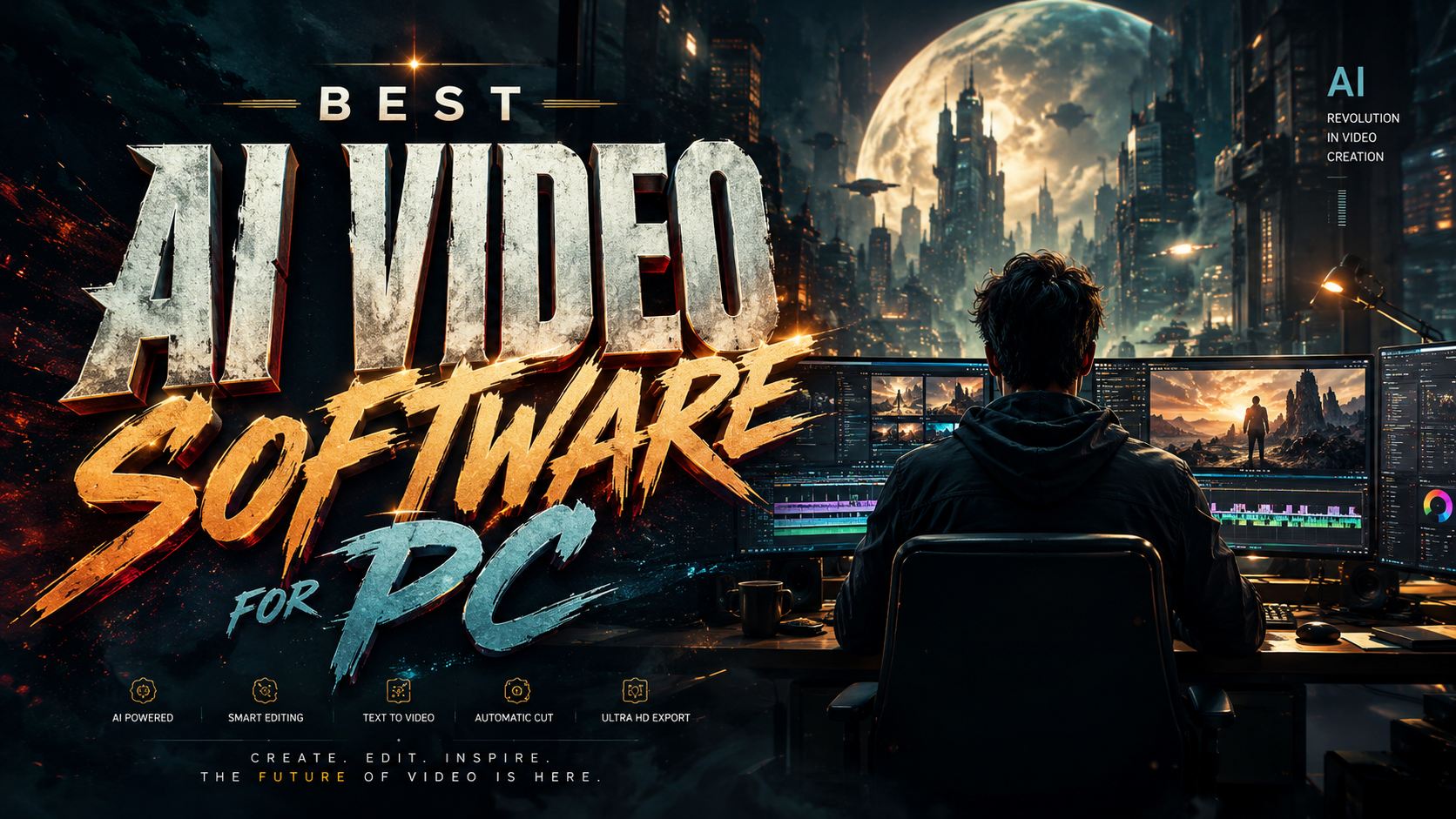 Top 5 Best AI Video Software for PC in 2026 (Tested & Ranked)