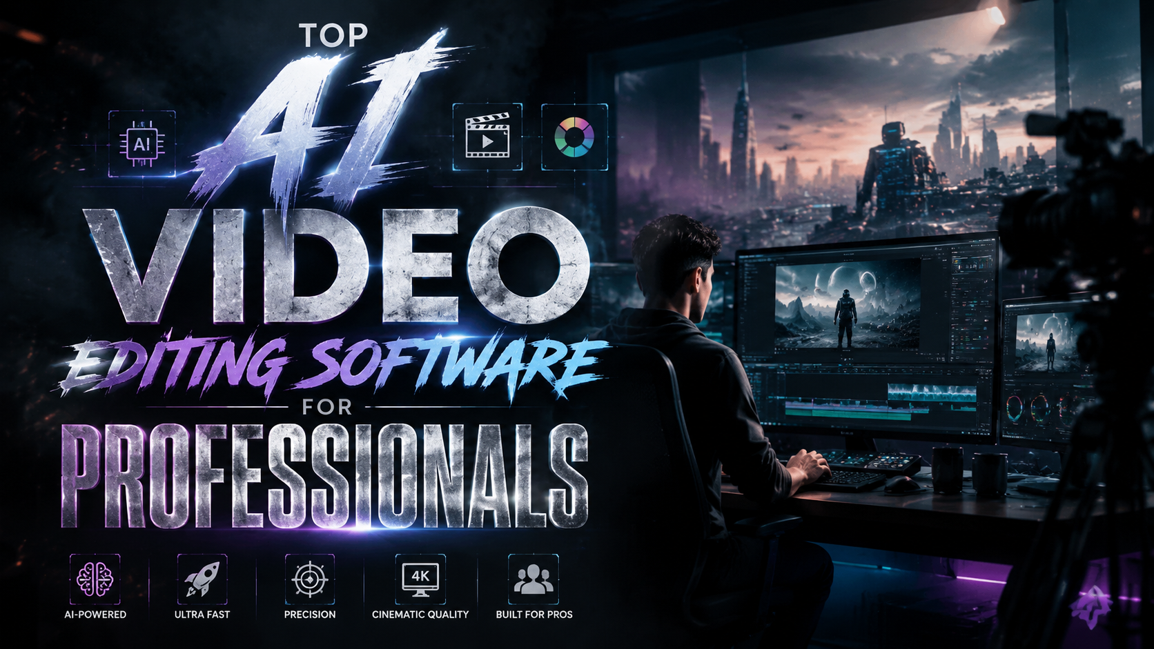 Top AI Video Editing Software for Professionals (2026 Guide)
