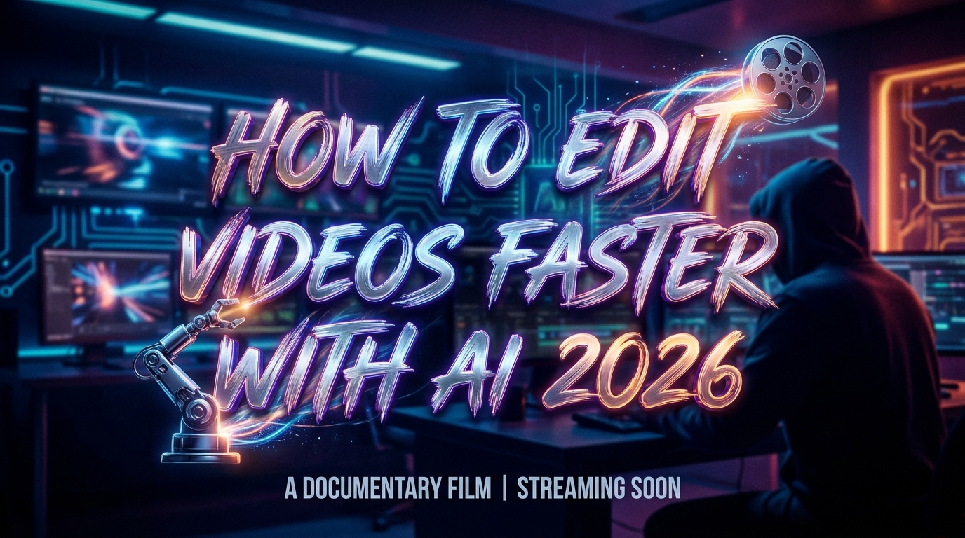 AIで動画編集を高速化する方法（2026年版）