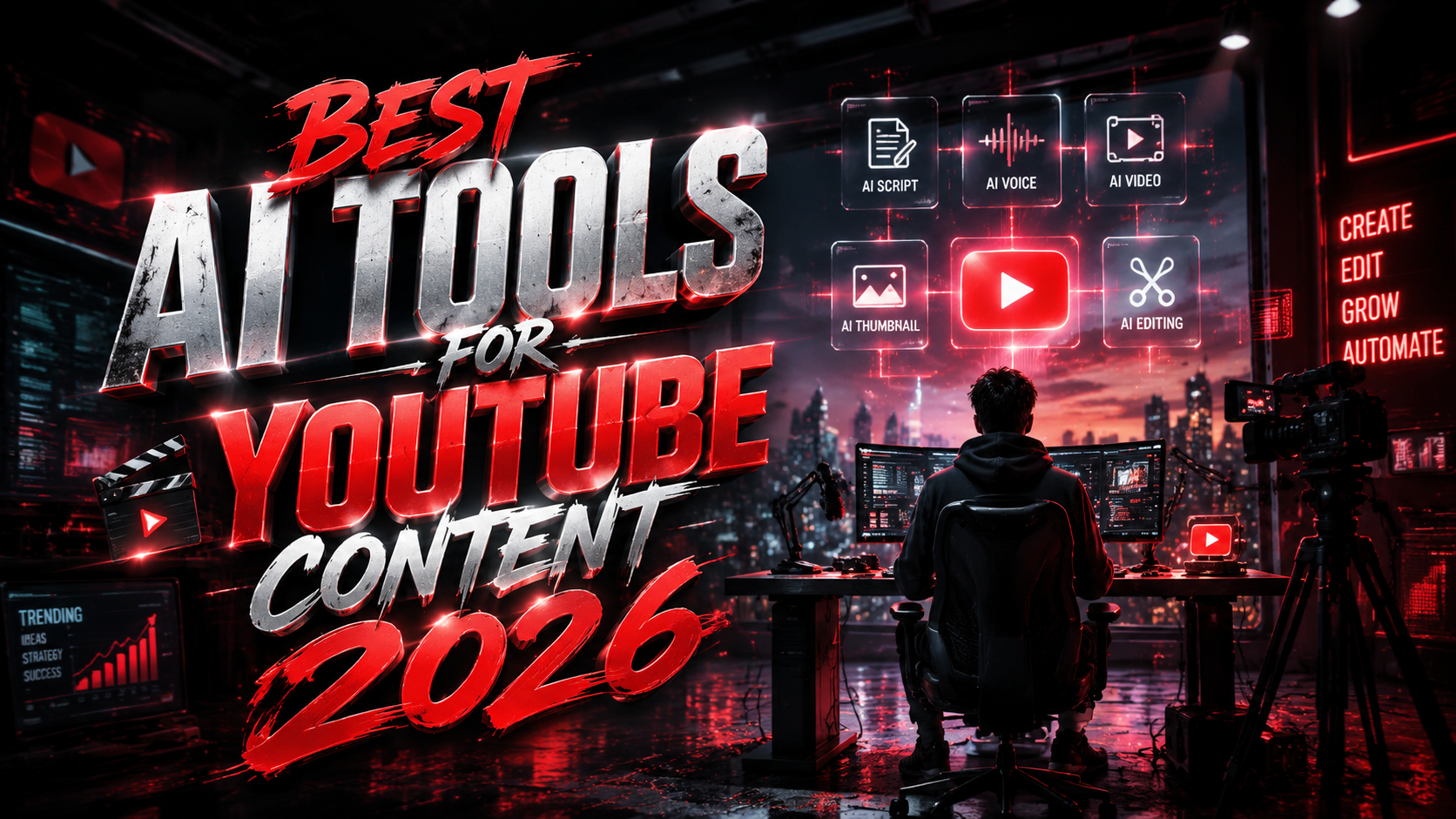 Beste KI-Tools für YouTube-Content 2026 | Top-Tipps