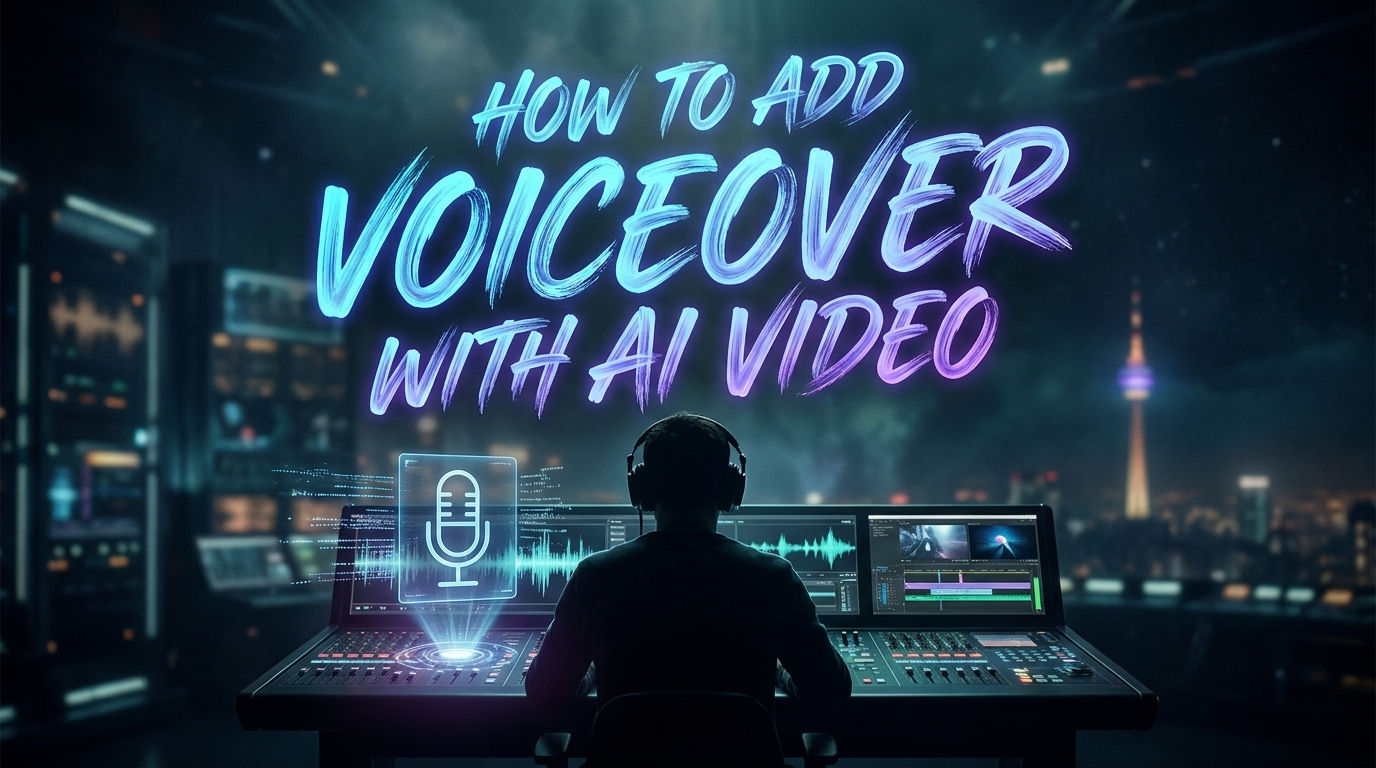 How to Add Voiceover with AI Video (2026 Guide)