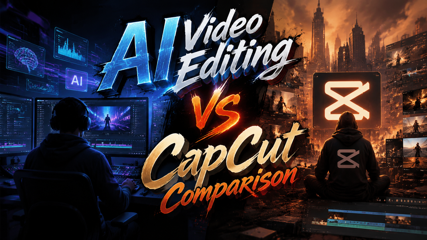 Edición de vídeo con IA vs CapCut: Comparativa 2026