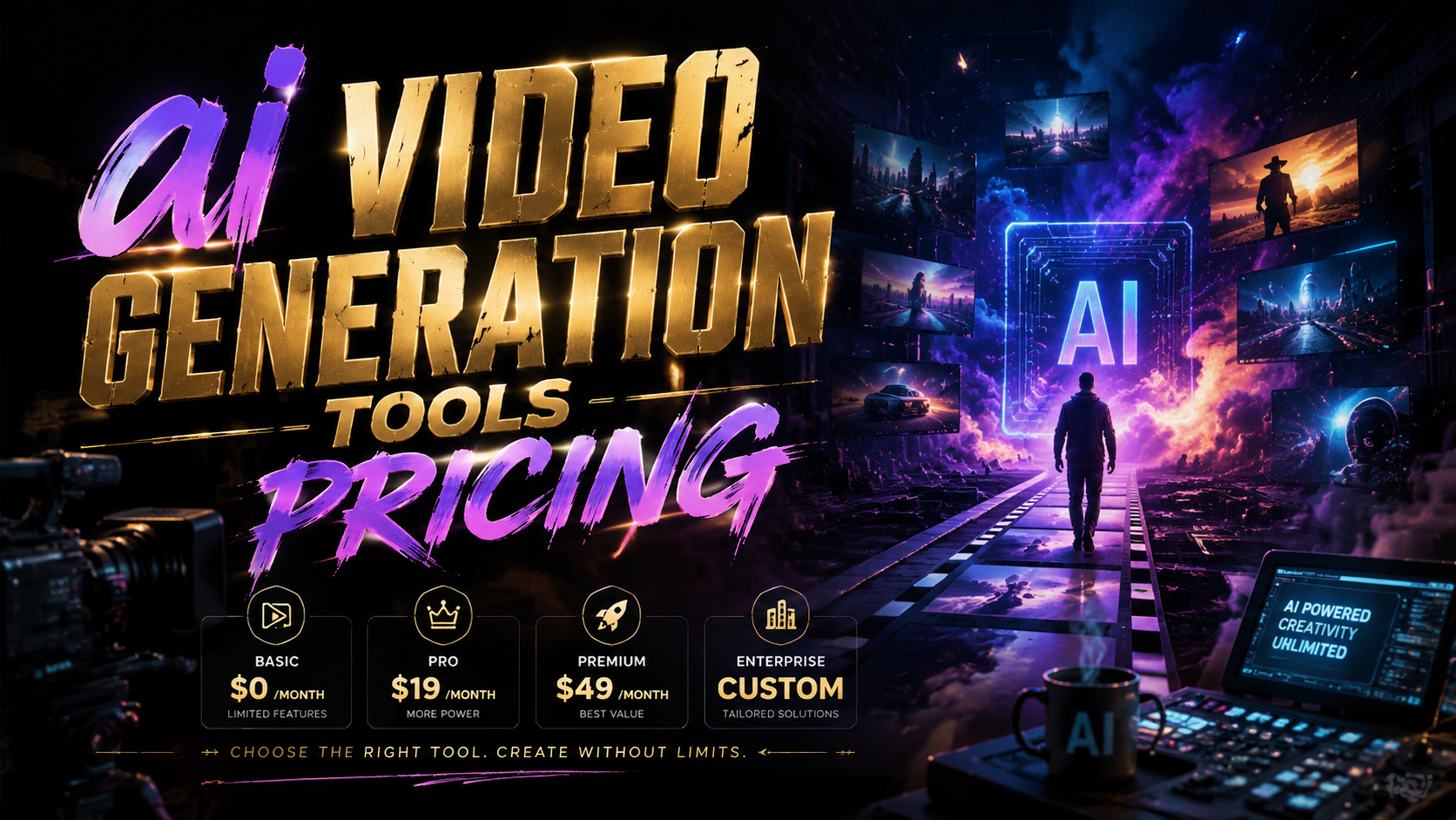 AI Video Generation Tools Pricing 2026: Compare Top Solutions