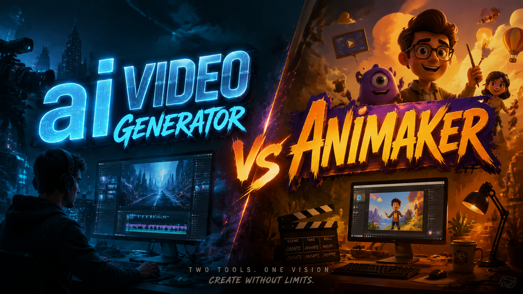 AI Video Generator vs Animaker (2026): Key Differences