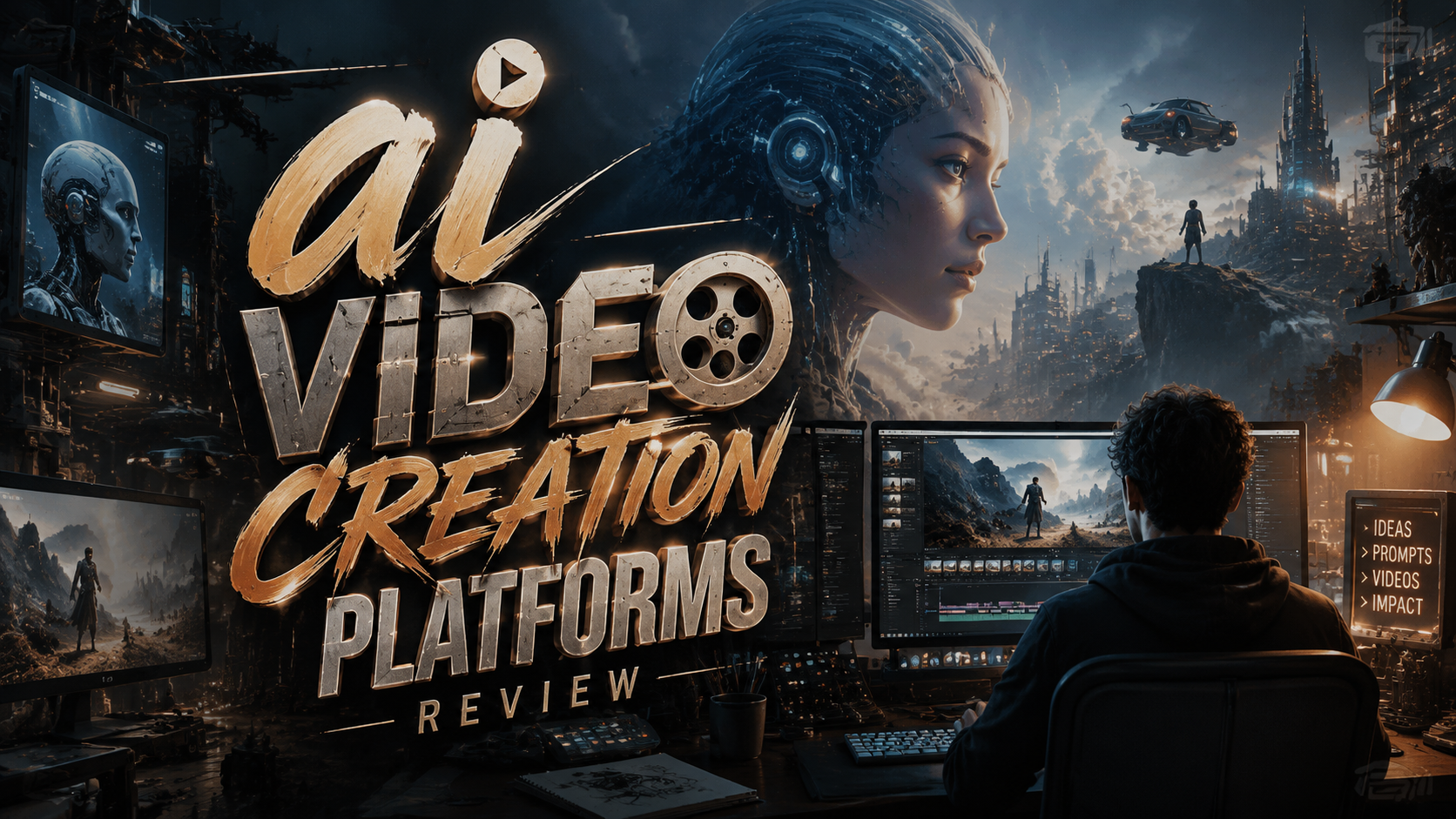 Plateformes de création vidéo IA : Comparatif 2026