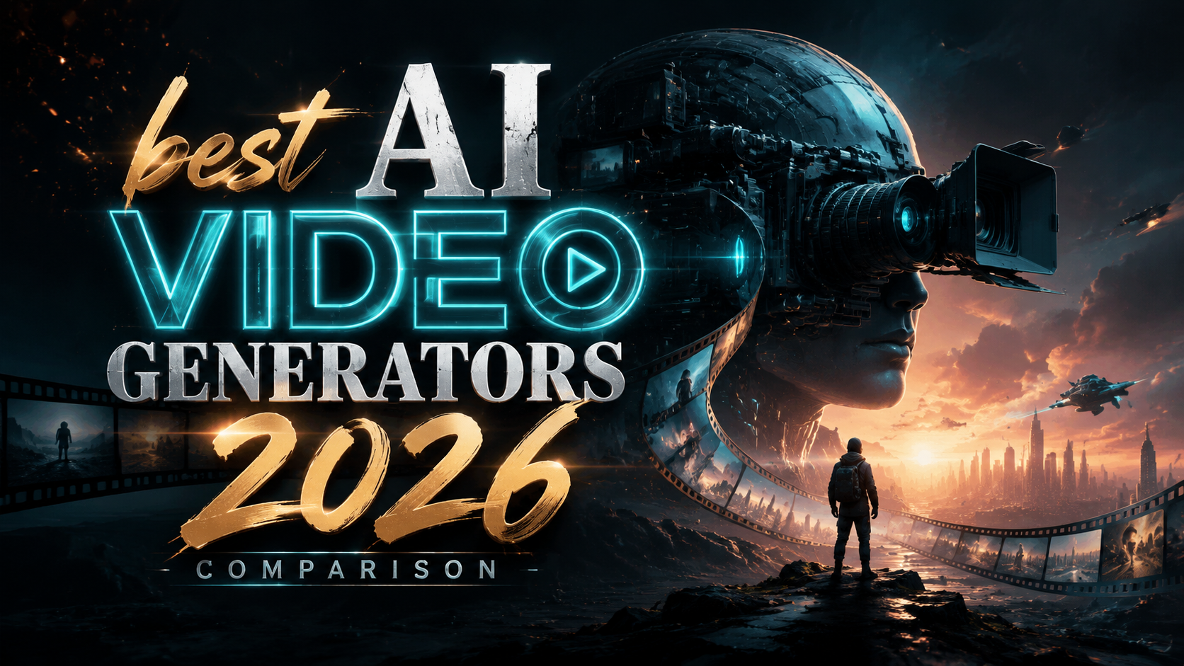 Comparación de los mejores generadores de video IA 2026