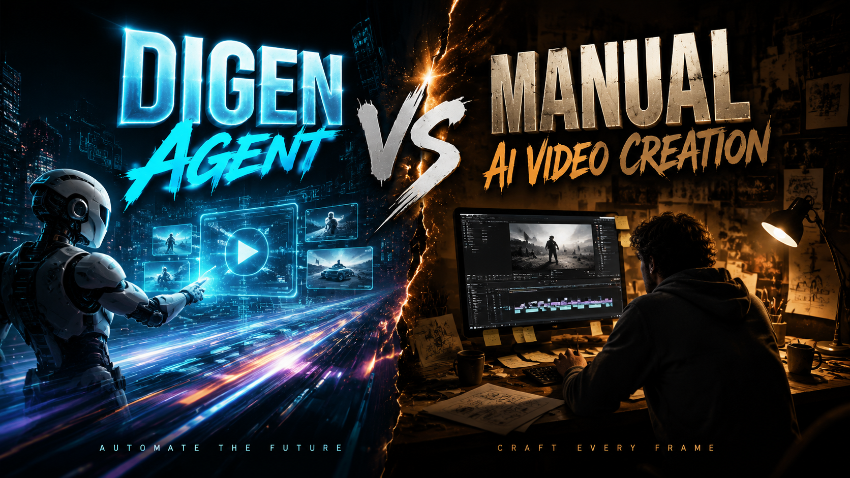 Digen Agent vs Manual AI Video Creation: Future Trends 2026