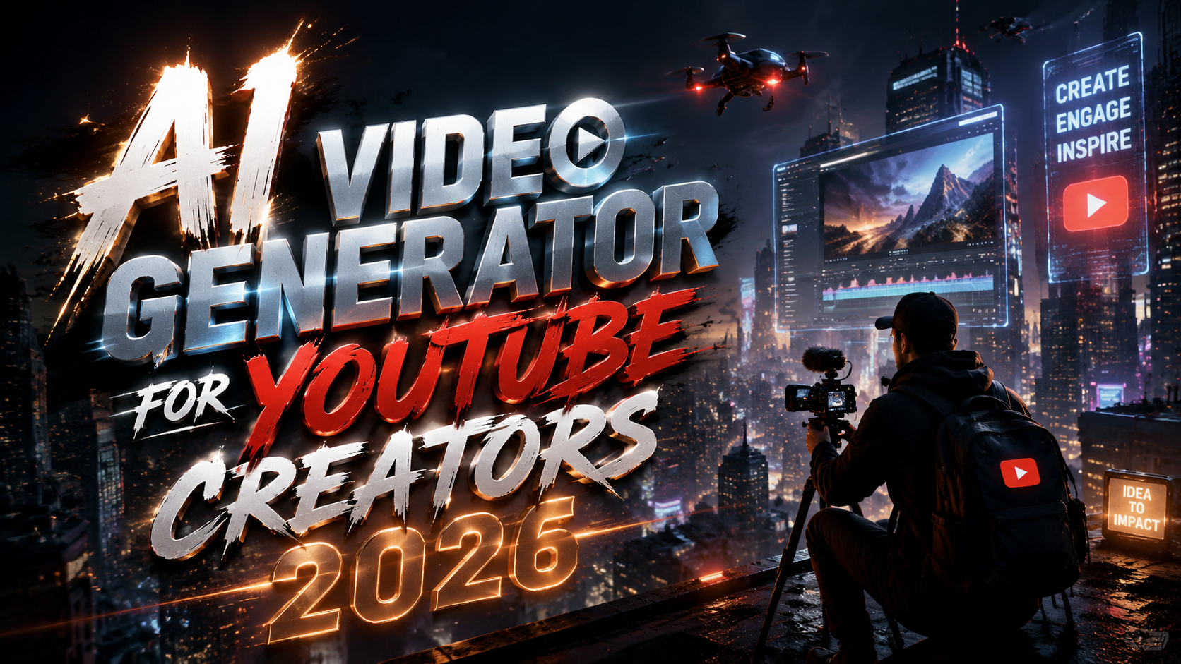 AI Video Generator for YouTube Creators 2026: Future Tools