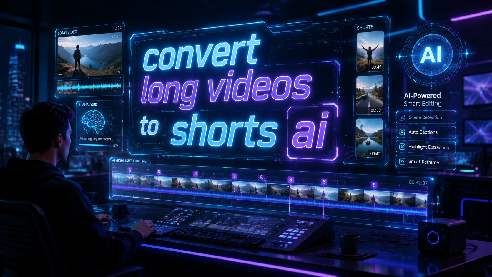 Convert Long Videos to Shorts AI (2026): Fast & Easy Editing