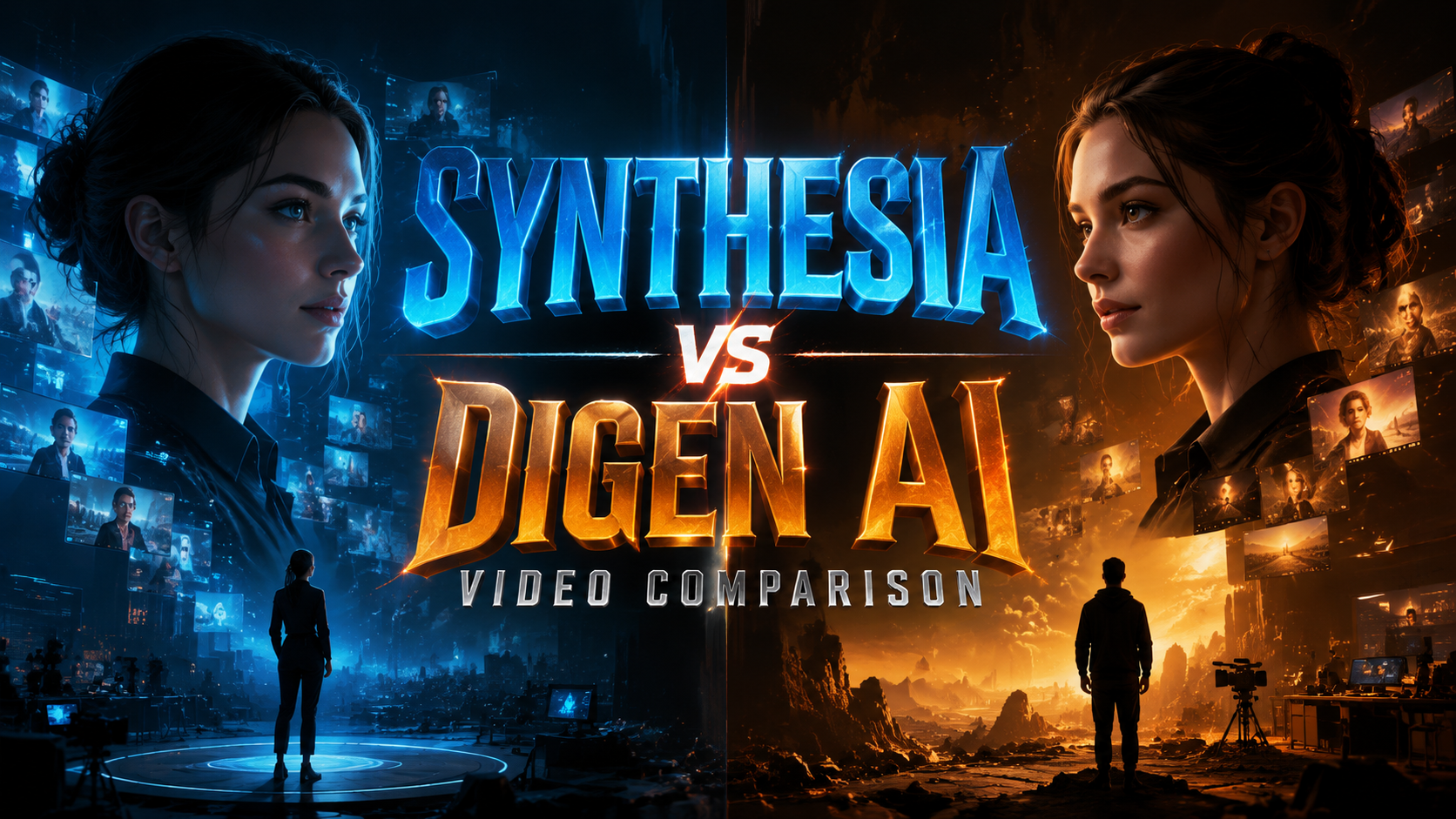Synthesia vs Digen AI: Comparativa de vídeo IA (2026)