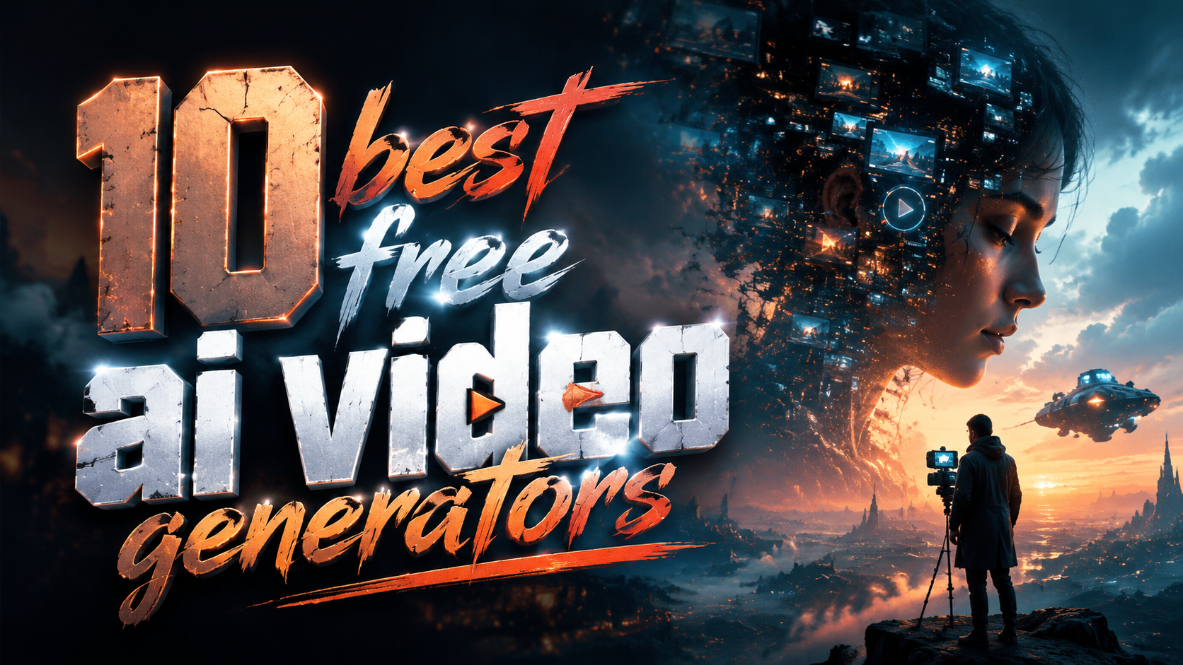 Los 10 mejores generadores de videos con IA gratis en 2026