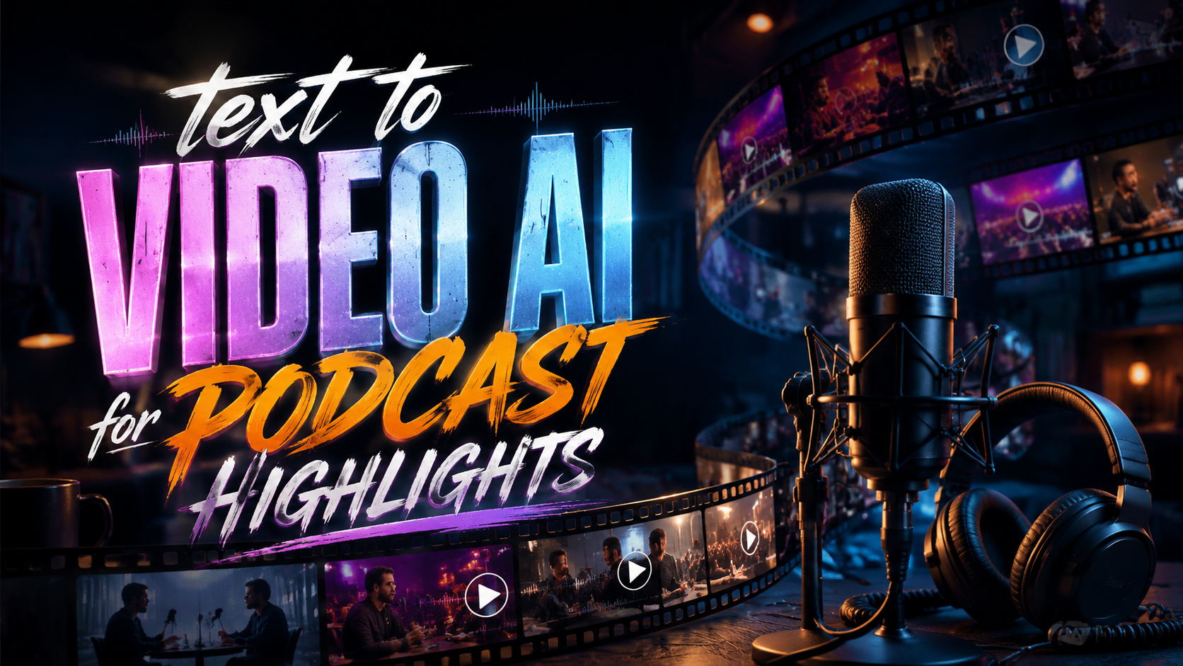 Text to Video AI for Podcast Highlights: 2026's Top Tools