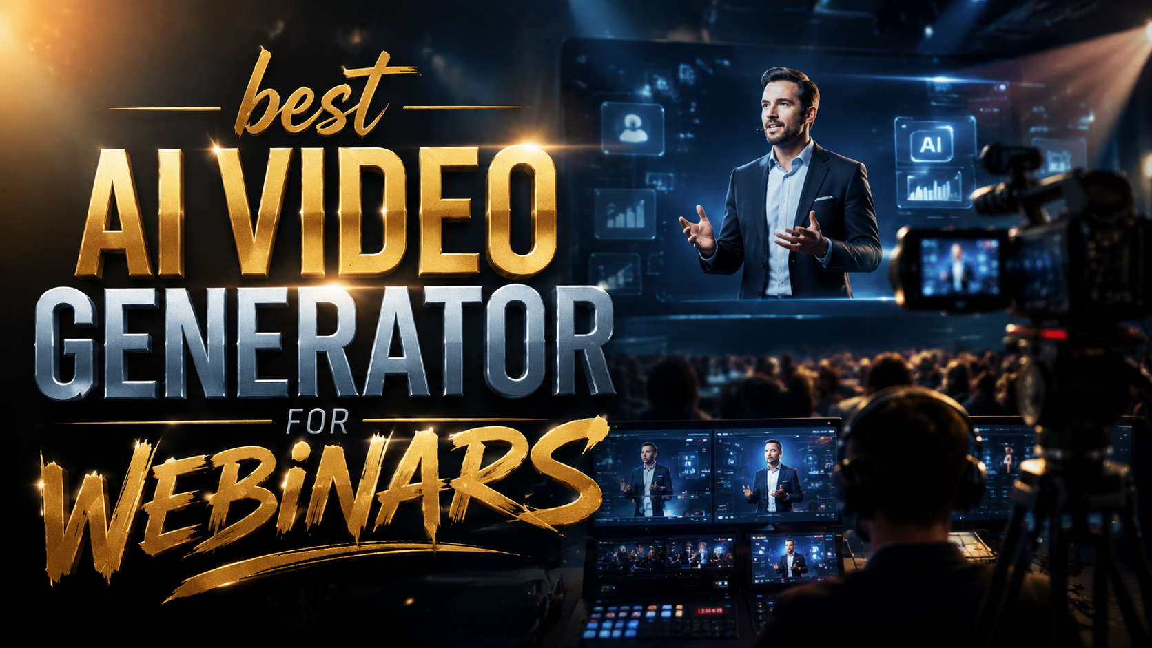 Best AI Video Generator for Webinars in 2026: Top Picks