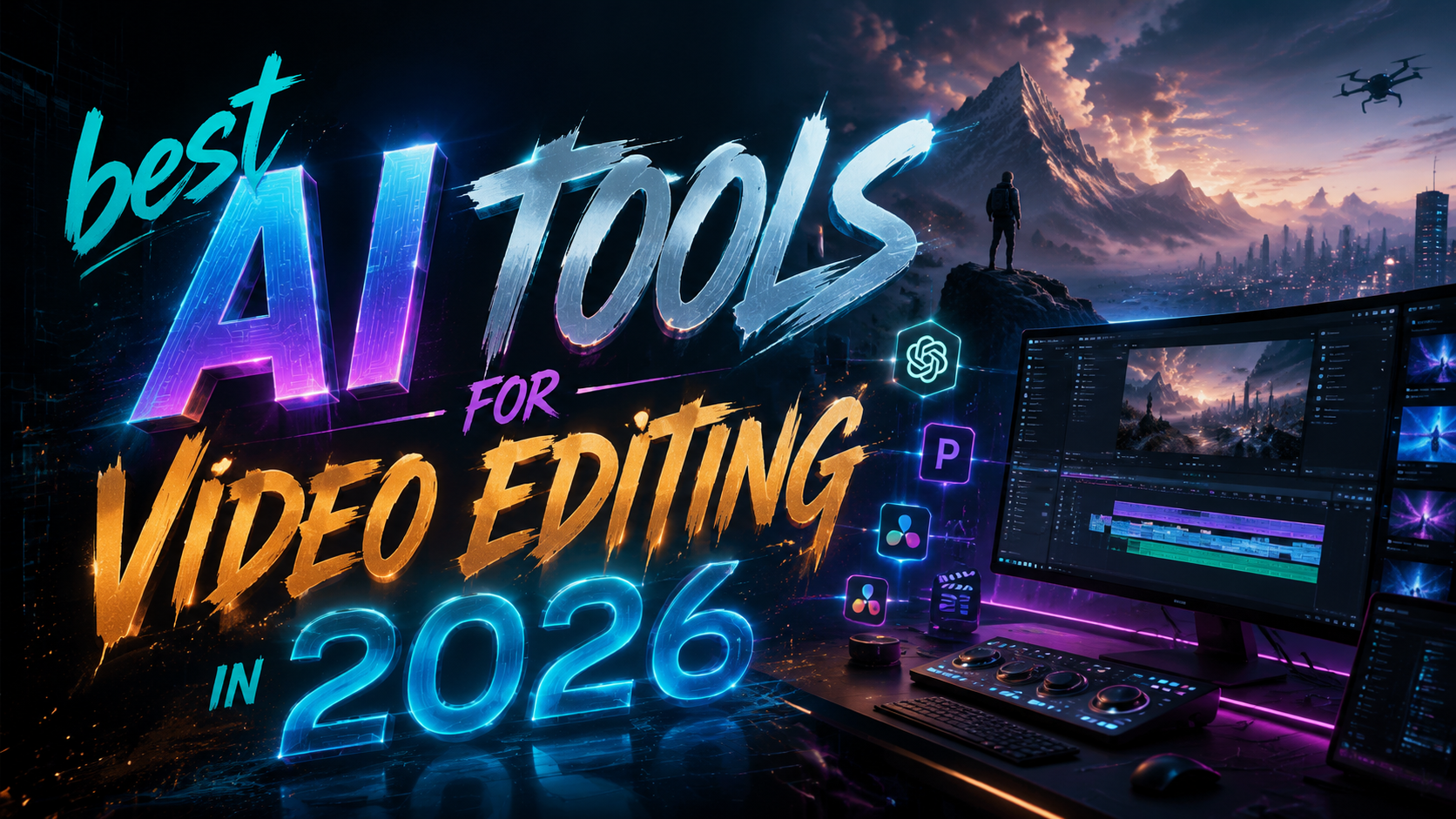 Las mejores herramientas de IA para edición de video en 2026